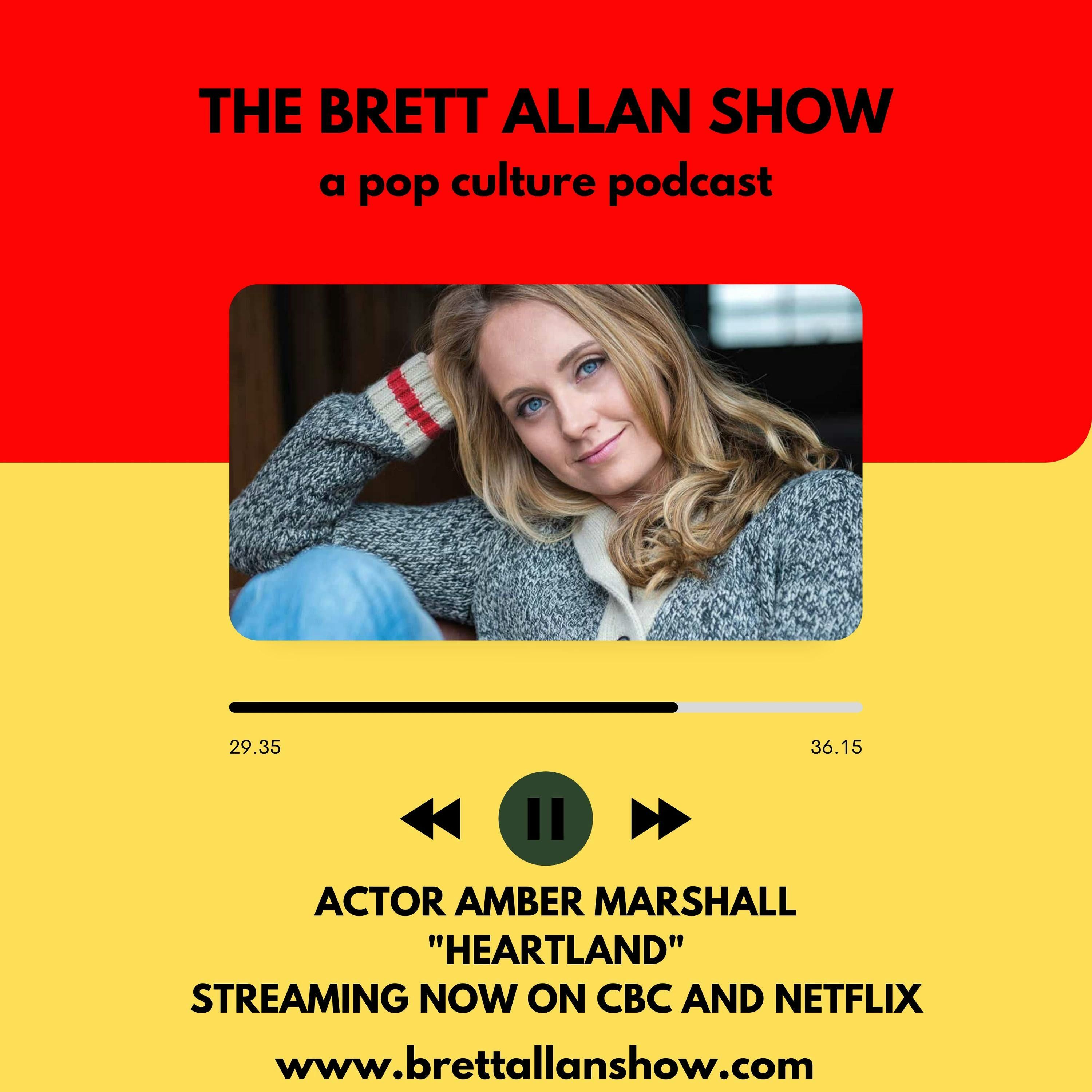 Actor Amber Marshall Talks Season 15 of "Heartland" and "Amy Fleming" Streaming on CBC and Netflix