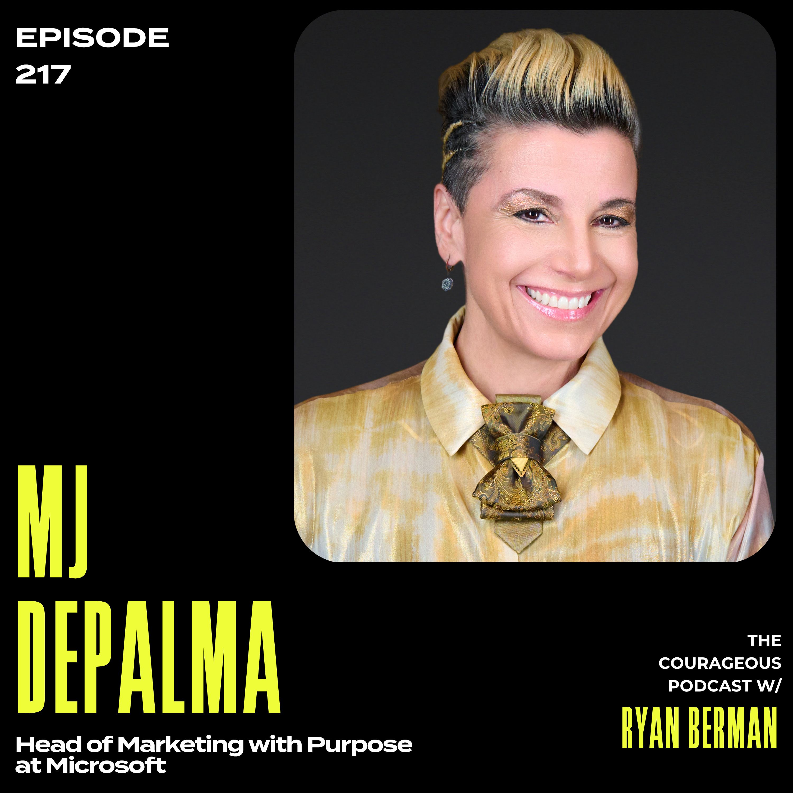 MJ DePalma - Head of Marketing with Purpose at Microsoft
