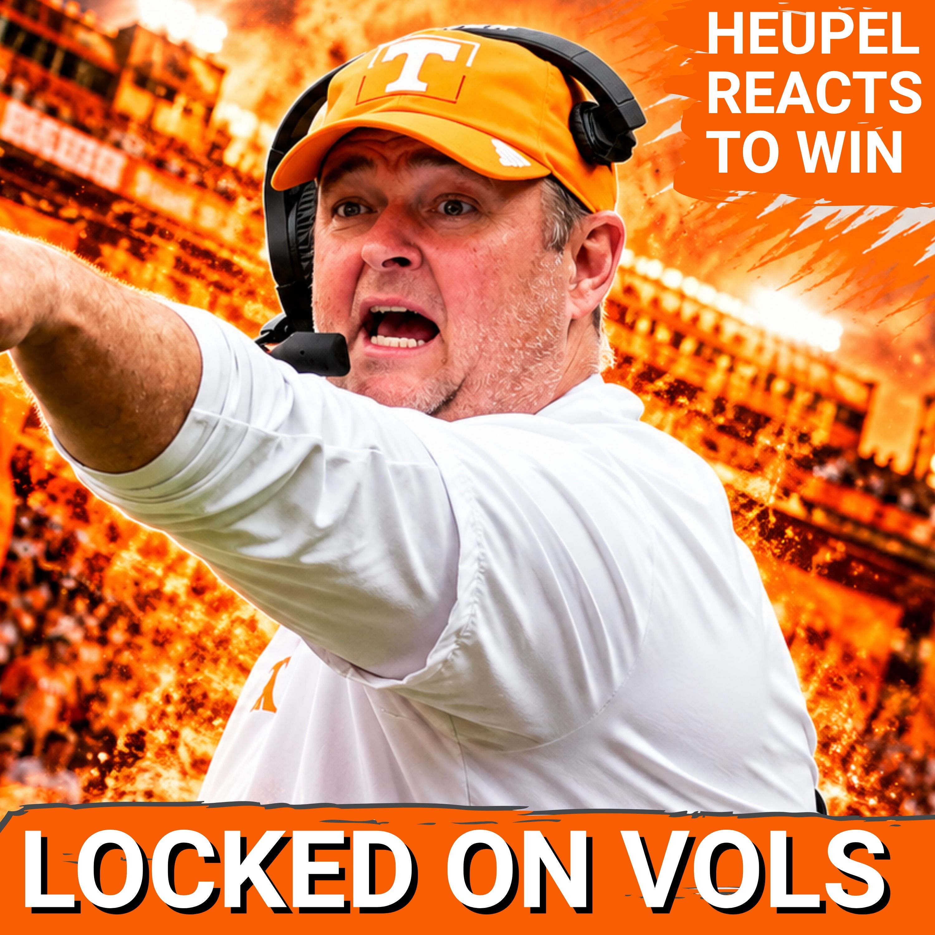 Josh Heupel Details QB CHANGE, 24-14 Tennessee Football Win Over Auburn episode artwork