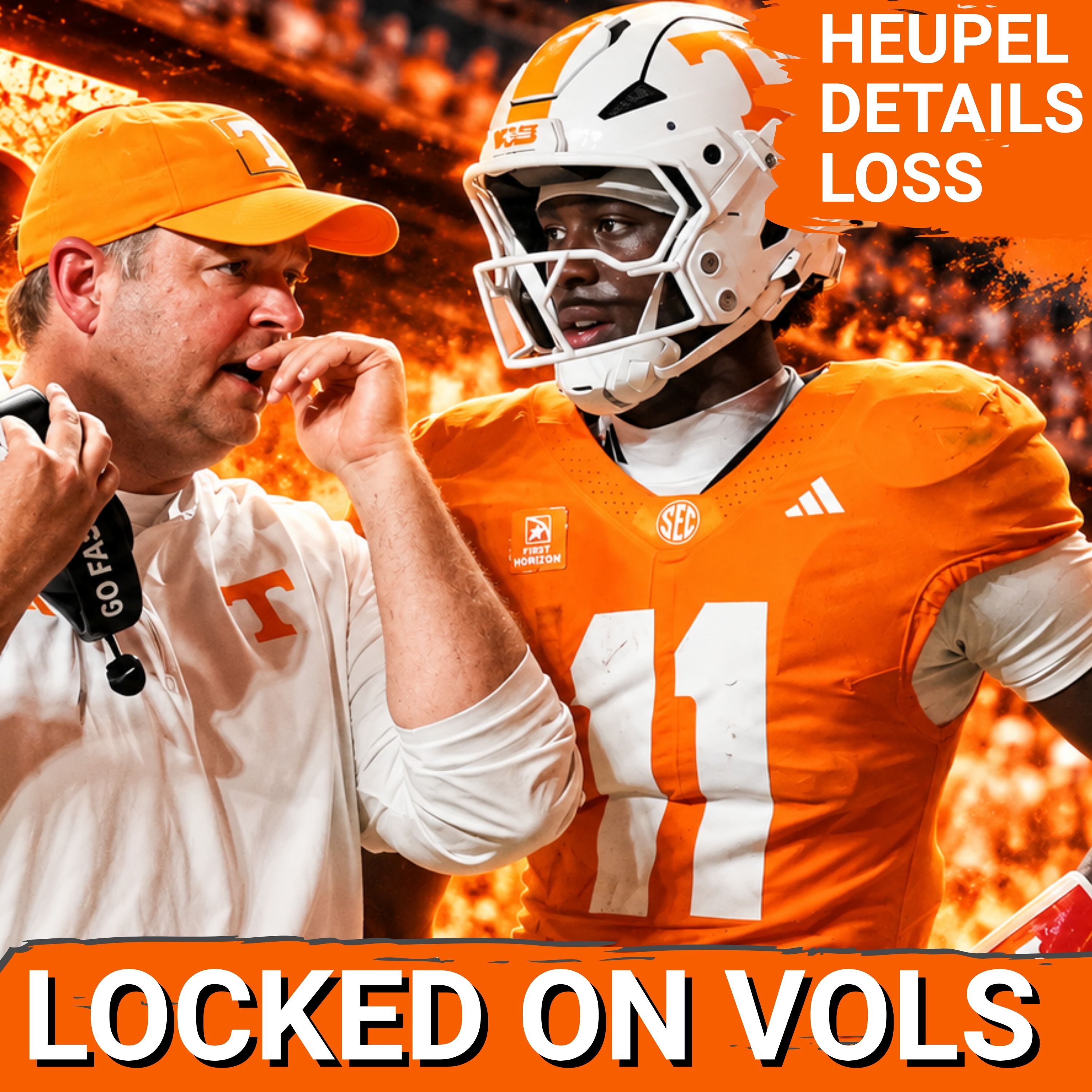 Tennessee Football Coach Talks Offense, Faizon Brandon in 20-17 loss to No. 1 Texas episode artwork