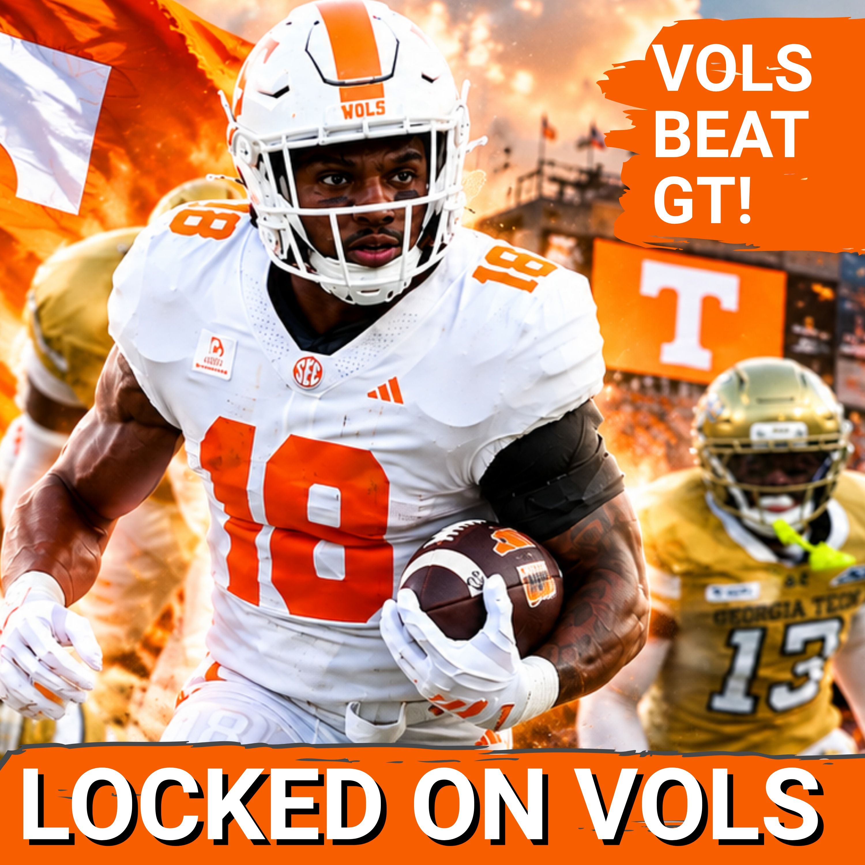 REACTION: DeSean Bishop TAKES OVER as Tennessee HAMMERS Georgia Tech 45-24