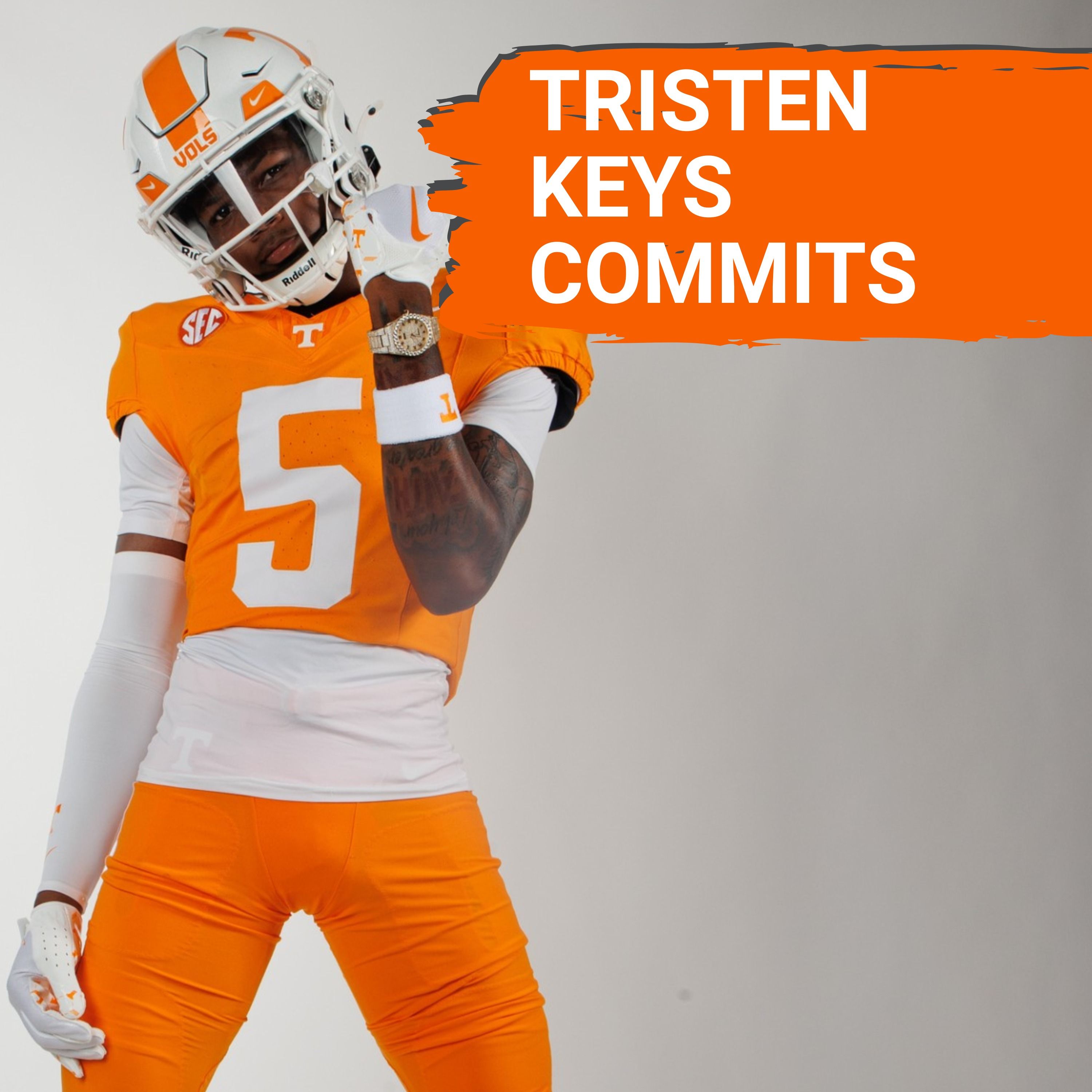 BOOM: Five-Star and TOP-RANKED WR Tristen Keys FLIPS from LSU to Tennessee Vols