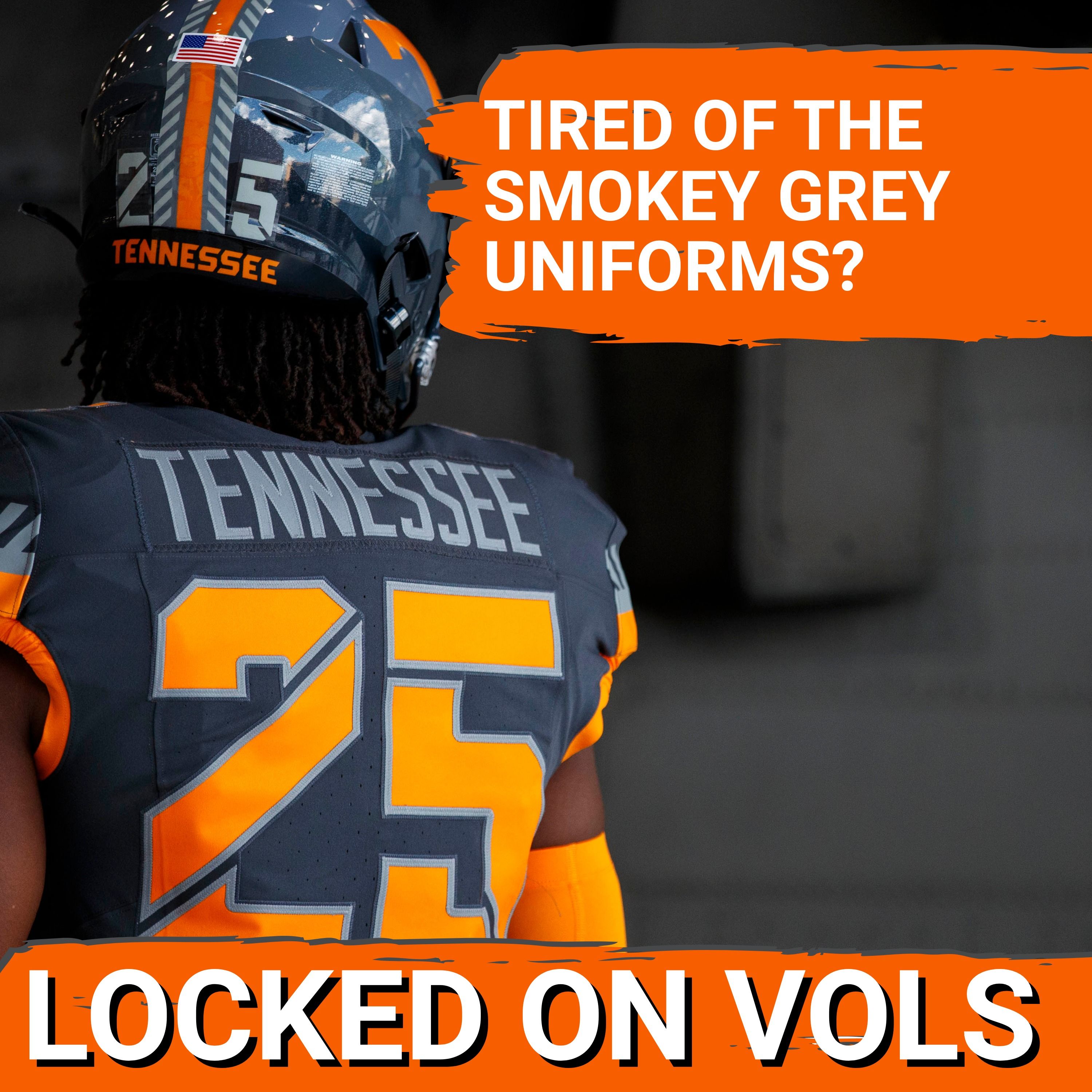 JERSEY WATCH: Tennessee Football Showcase UPDATED Smokey Grey Uniforms | Uniform Fatigue?