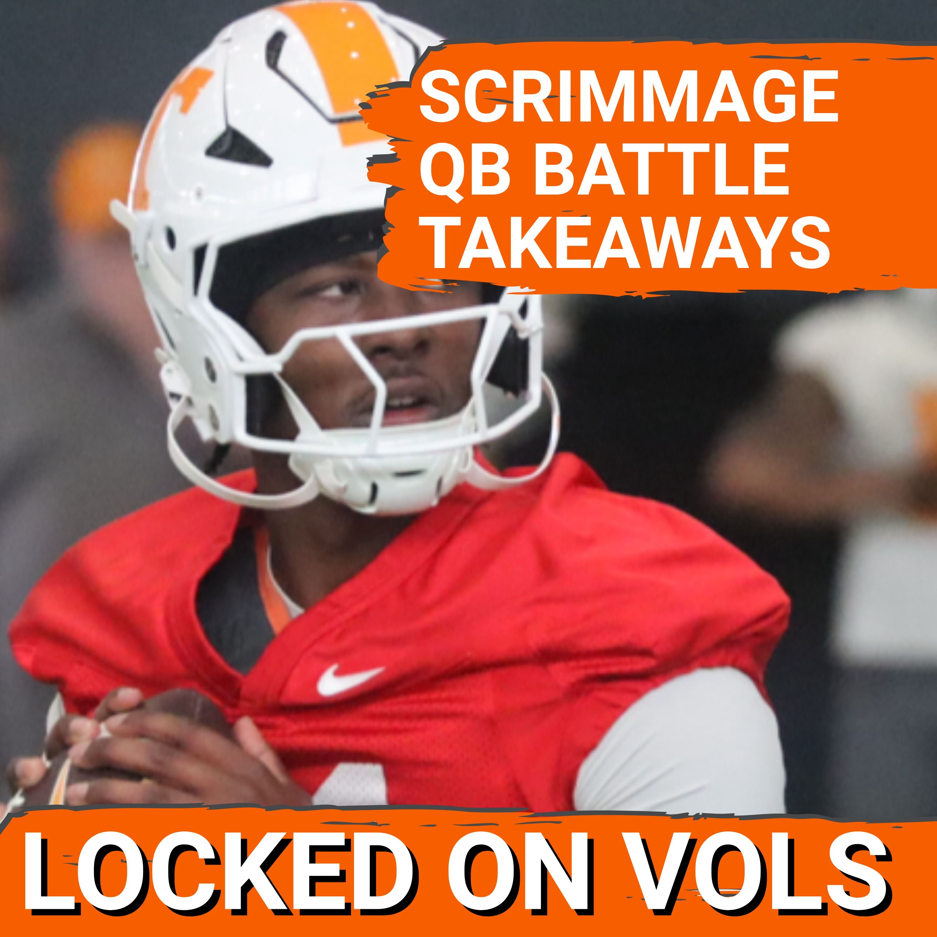 SEPARATION: Faizon Brandon & George MacIntyre HEATED QB BATTLE following Tennessee Football Spring Scrimmage