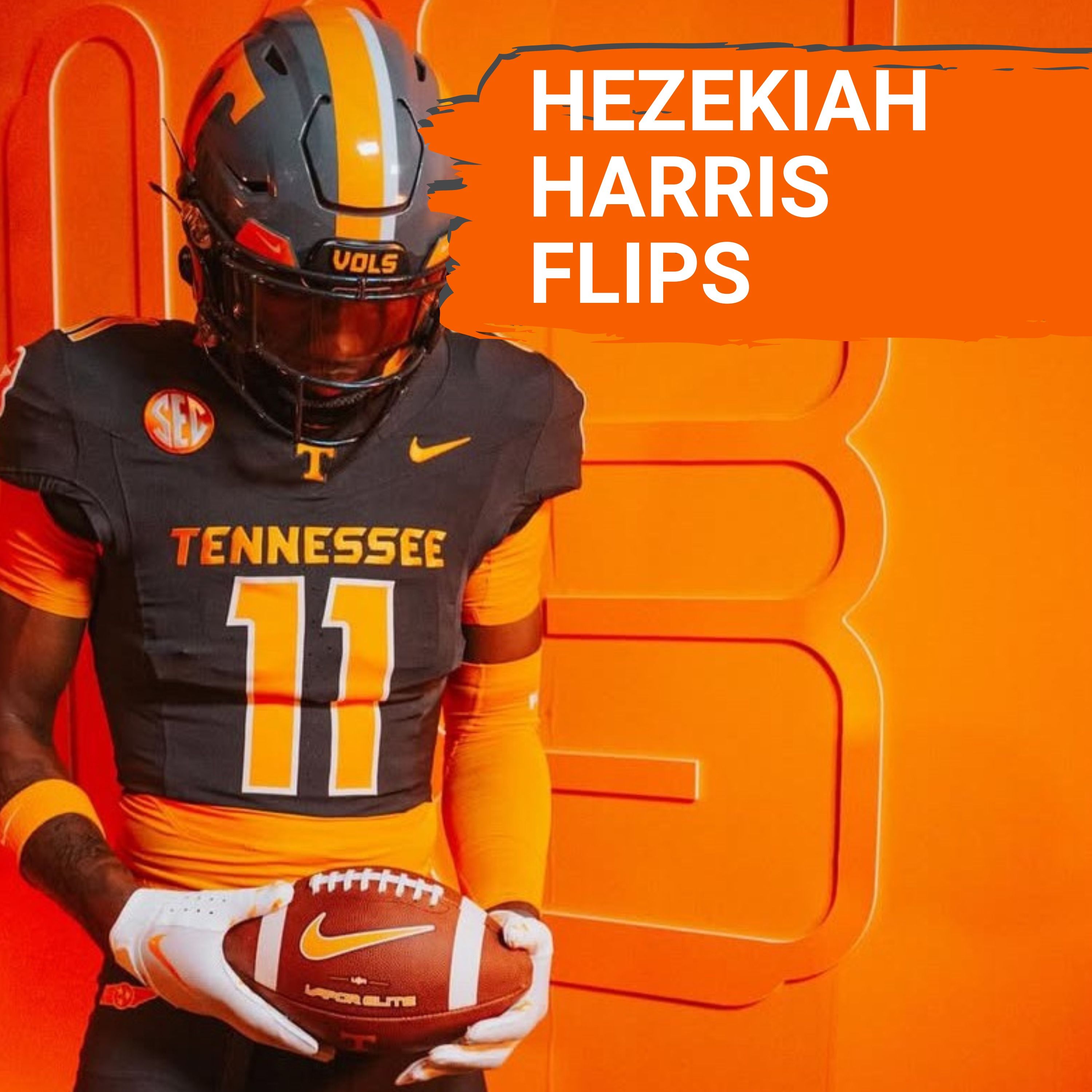 FLIP: Tennessee Lands ANOTHER Top 100 Recruit | Hezekiah Harris Commits to Tennessee Football