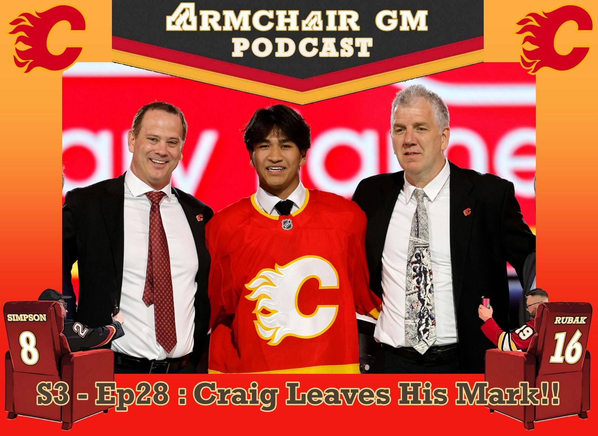 ArmChair GM Podcast S3 - Ep28  Craig Leaves His Mark!! episode artwork