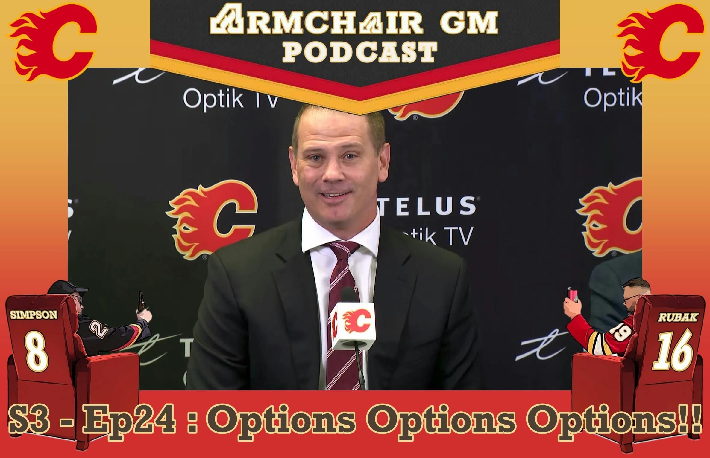 ArmChair GM Podcast S3 - Ep24  Options Options Options!!! episode artwork