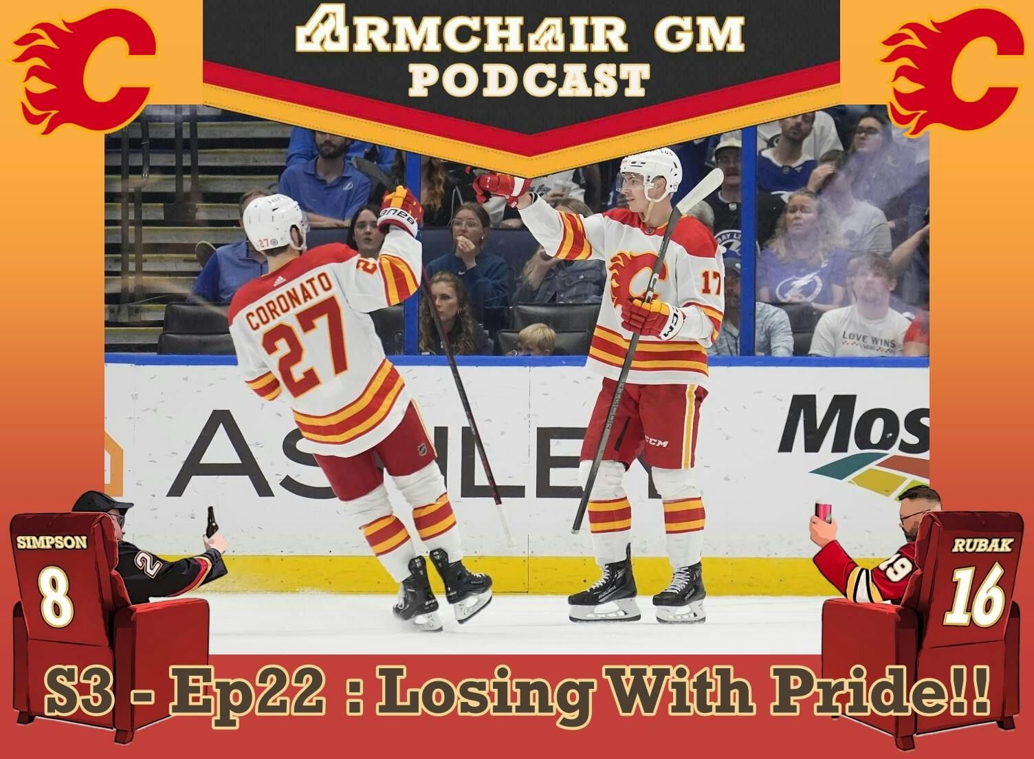 ArmChair GM Podcast S3 - Ep22 : Losing With Pride!! episode artwork