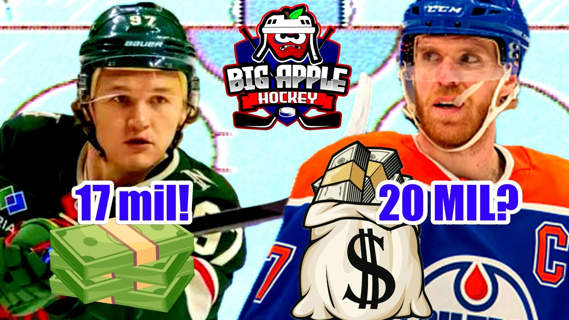 Kaprizov gets PAID! McDavid Worth 20 MILLION? | NHL Bar Talk episode artwork
