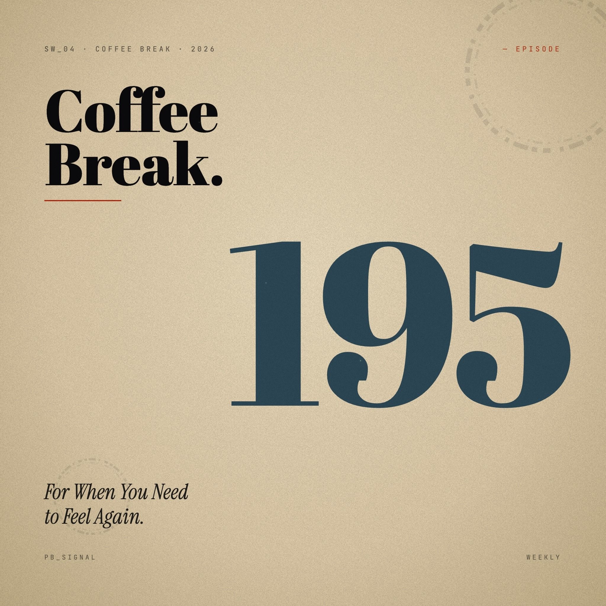 Coffee Break 195 episode artwork