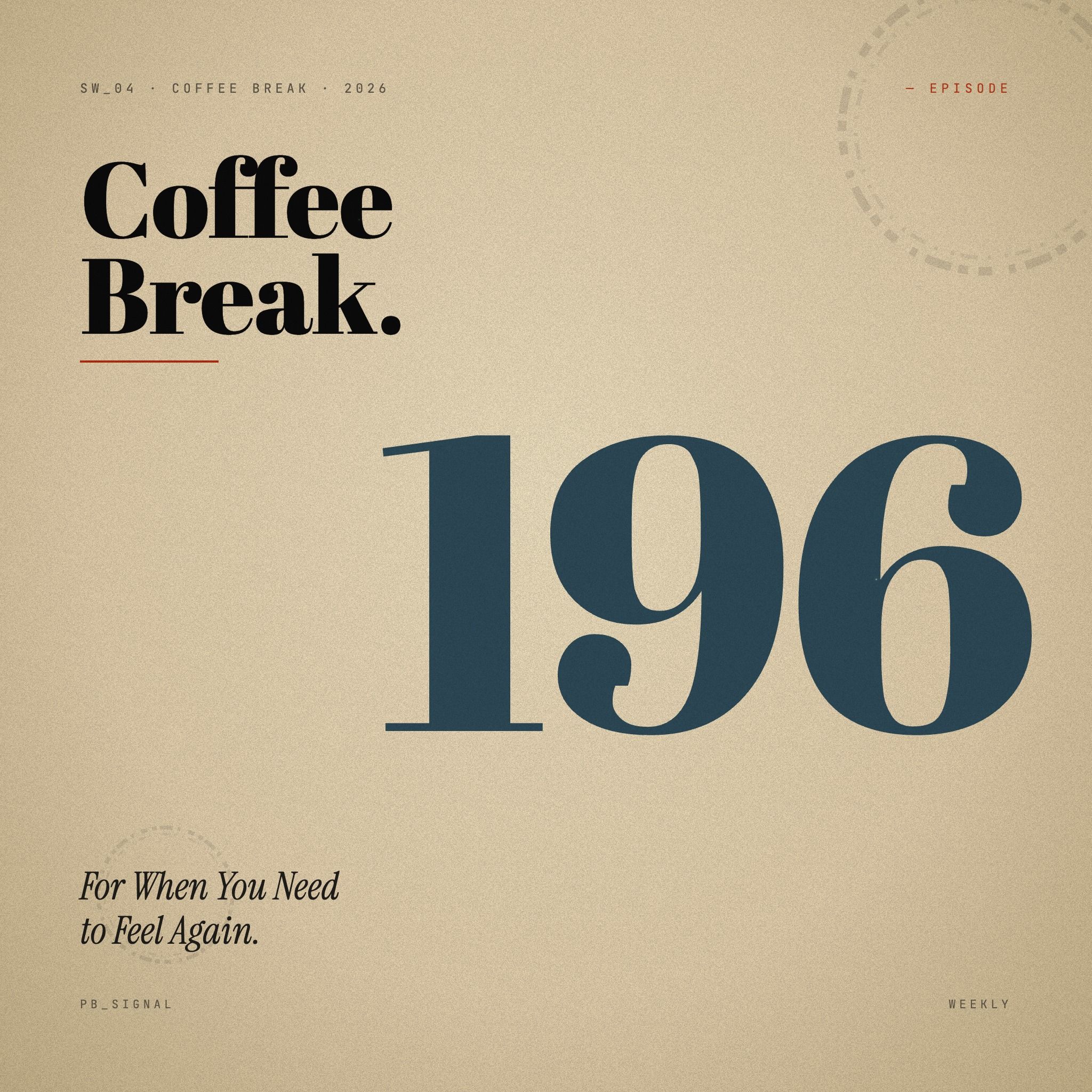 Coffee Break 196 episode artwork