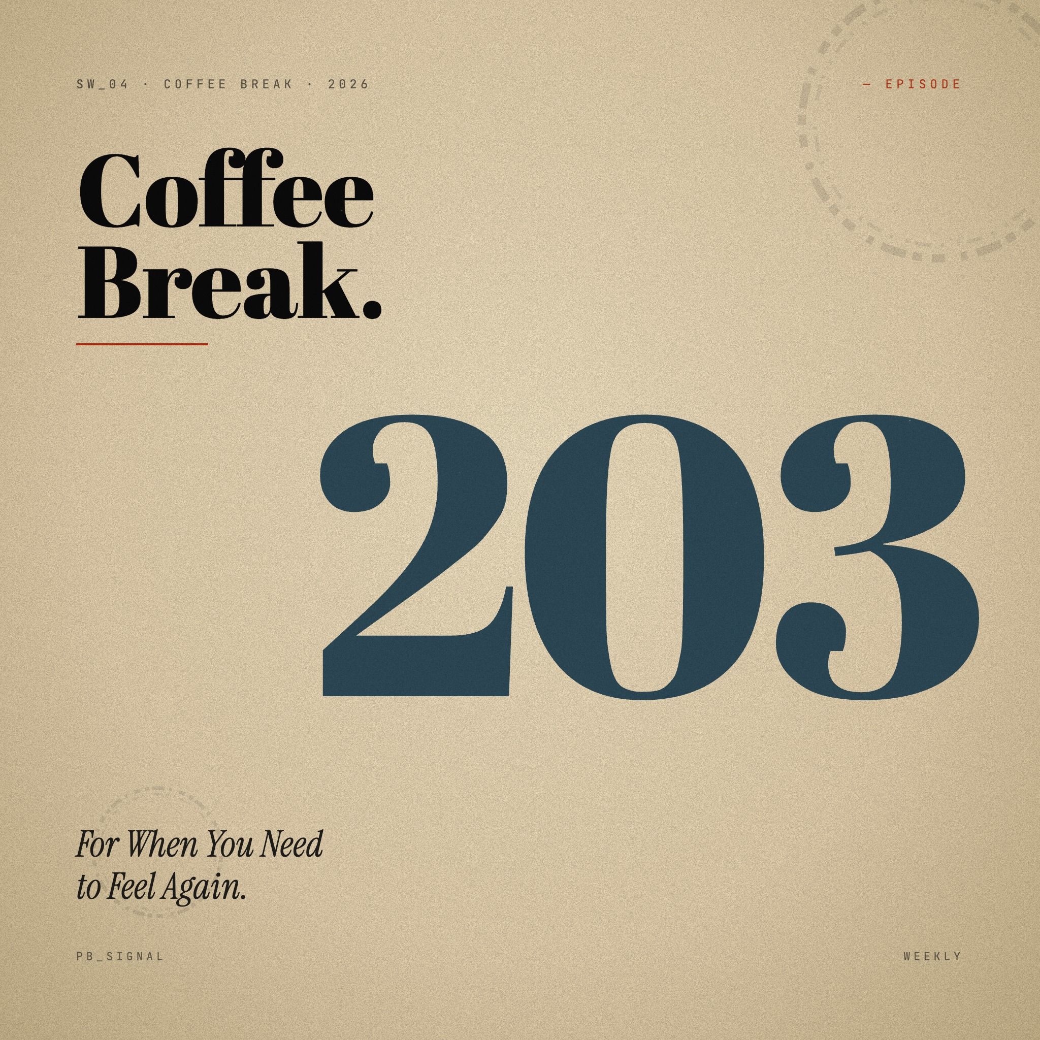 Coffee Break 203 episode artwork