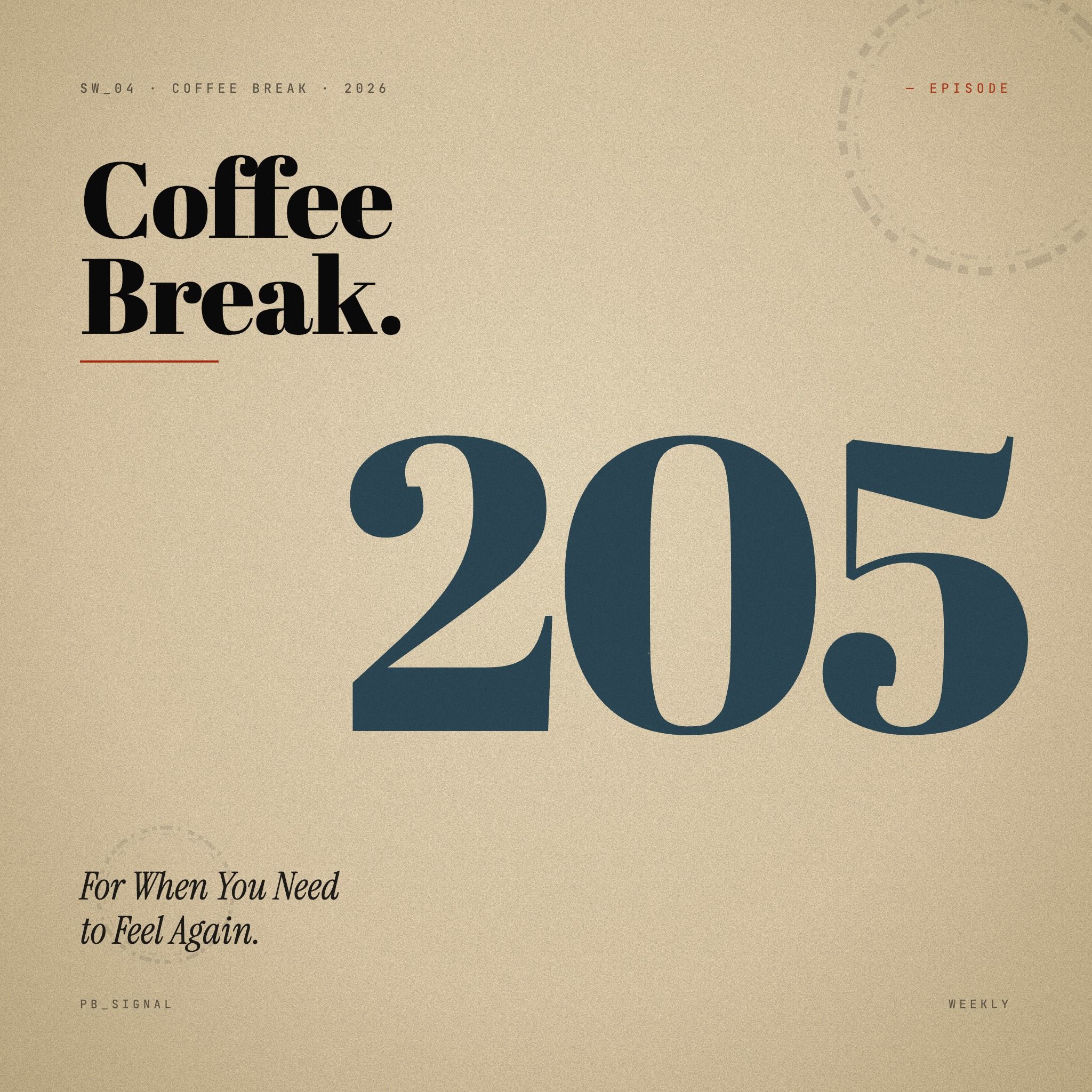 Coffee Break 205 episode artwork
