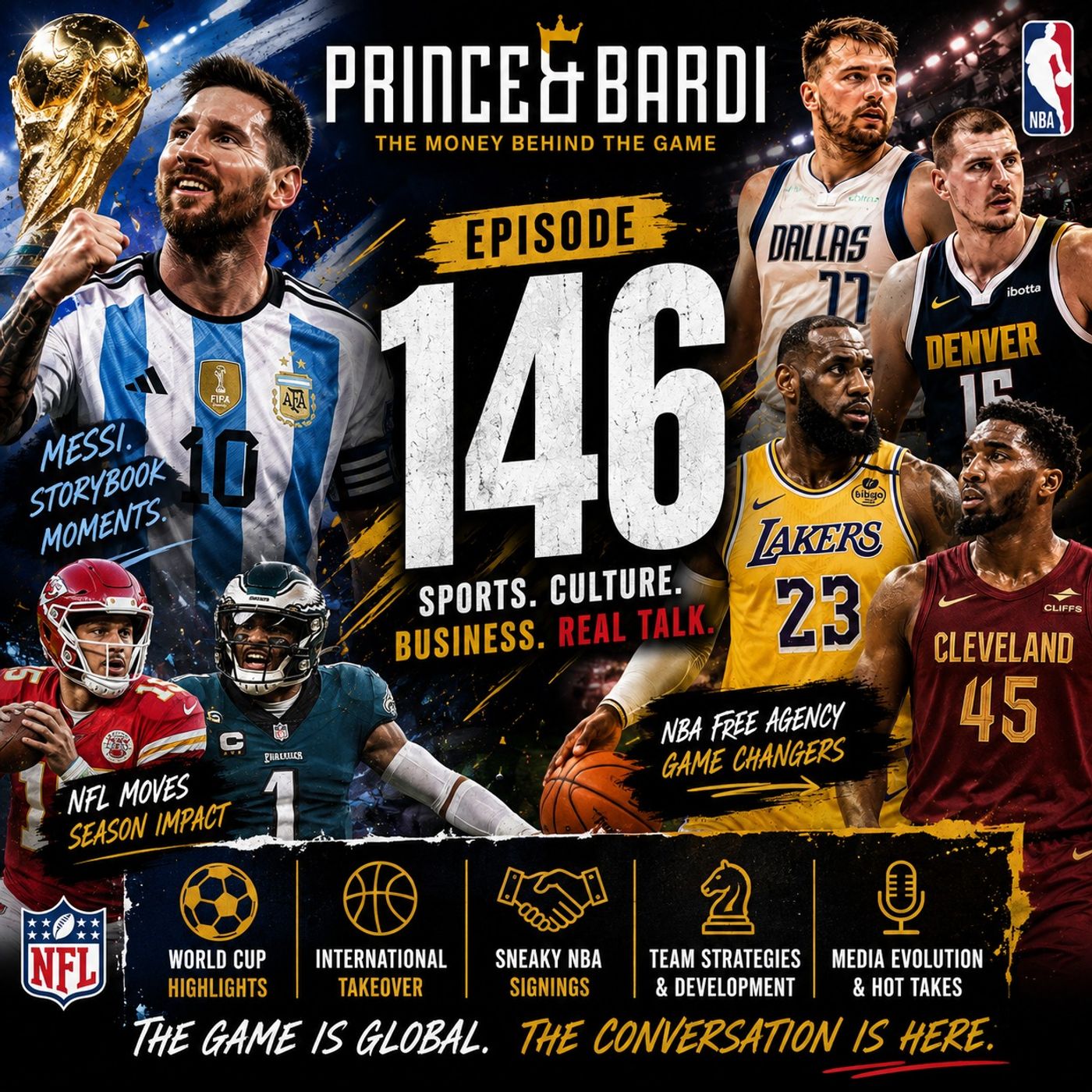 World Cup Magic, NBA Chaos & the Future of Sports episode artwork
