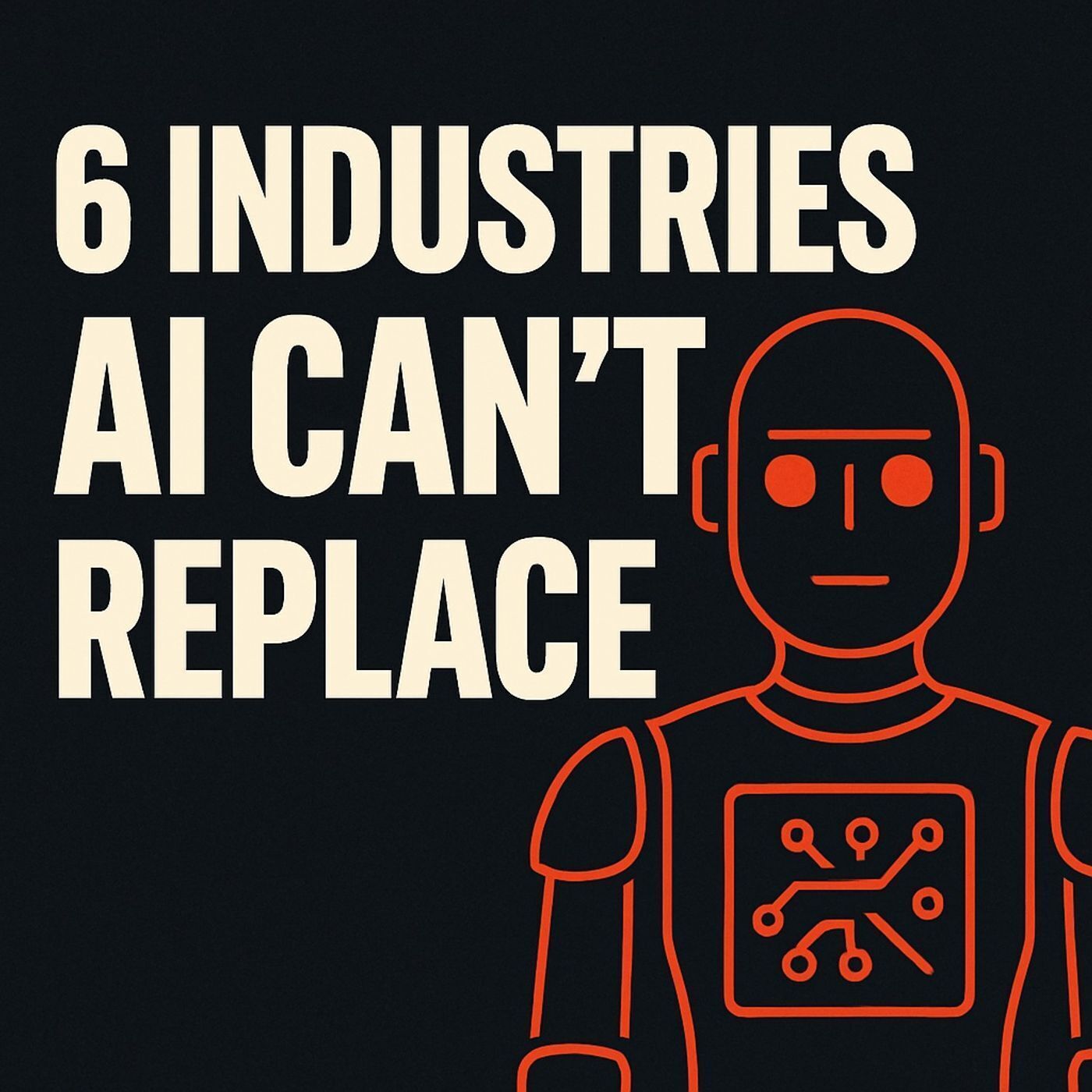 6 Industries AI Can't Touch—Yet!