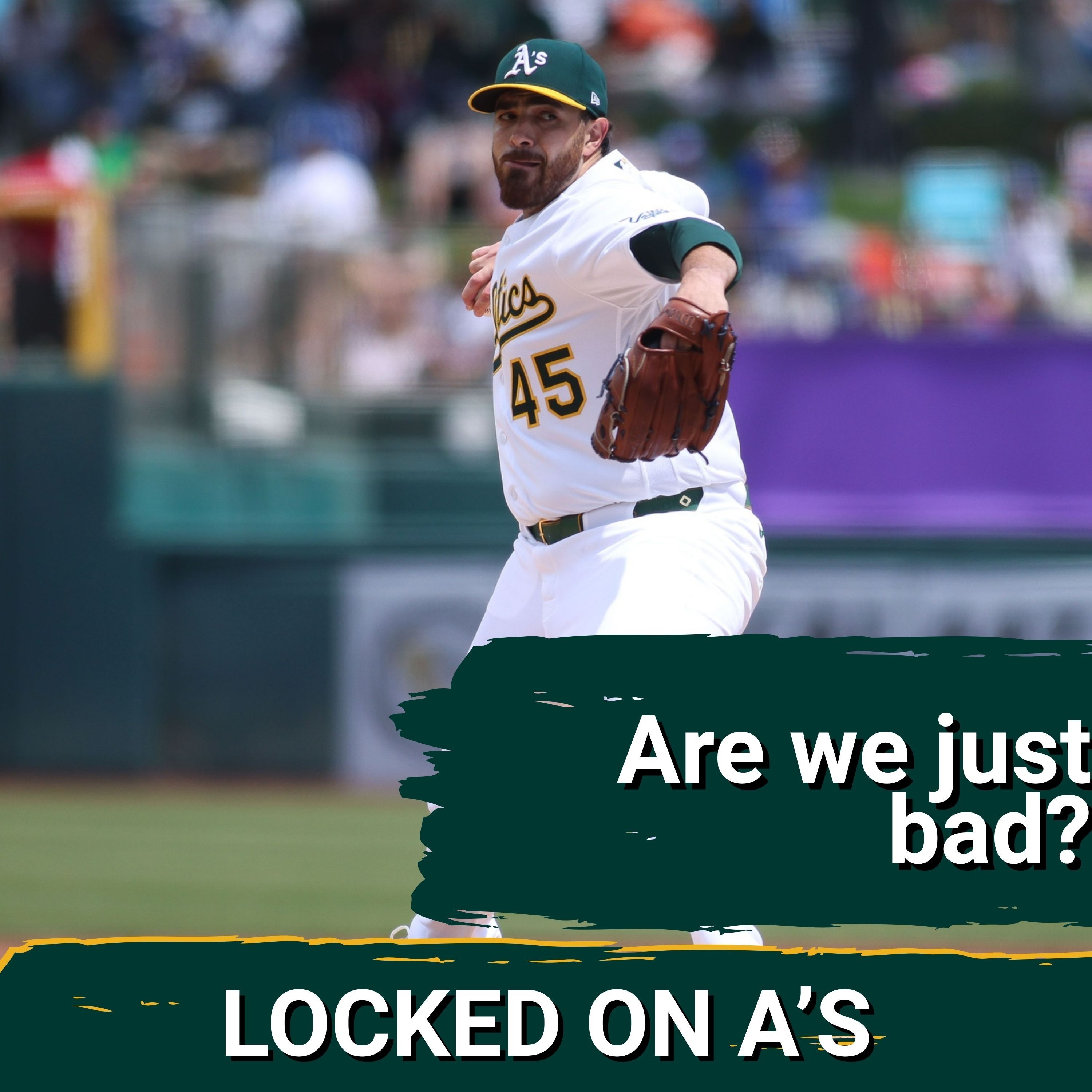 NO SPARK: A's limp through Angels series, Mark Kotsay sits Nick Kurtz, bats SLUMP episode artwork