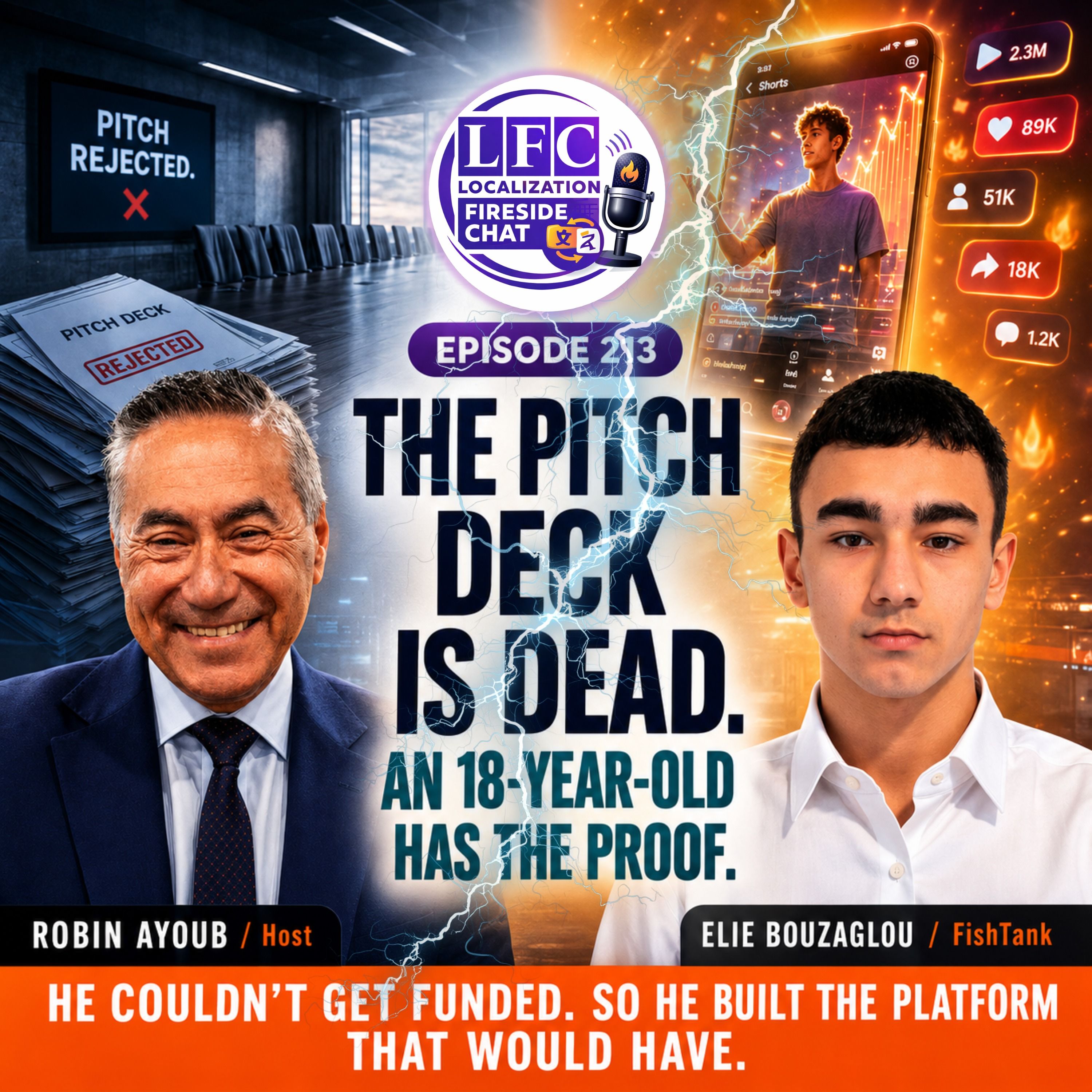 The Pitch Deck Is Dead. An 18-Year-Old Has the Proof. | Elie Bouzaglou | Ep. 213