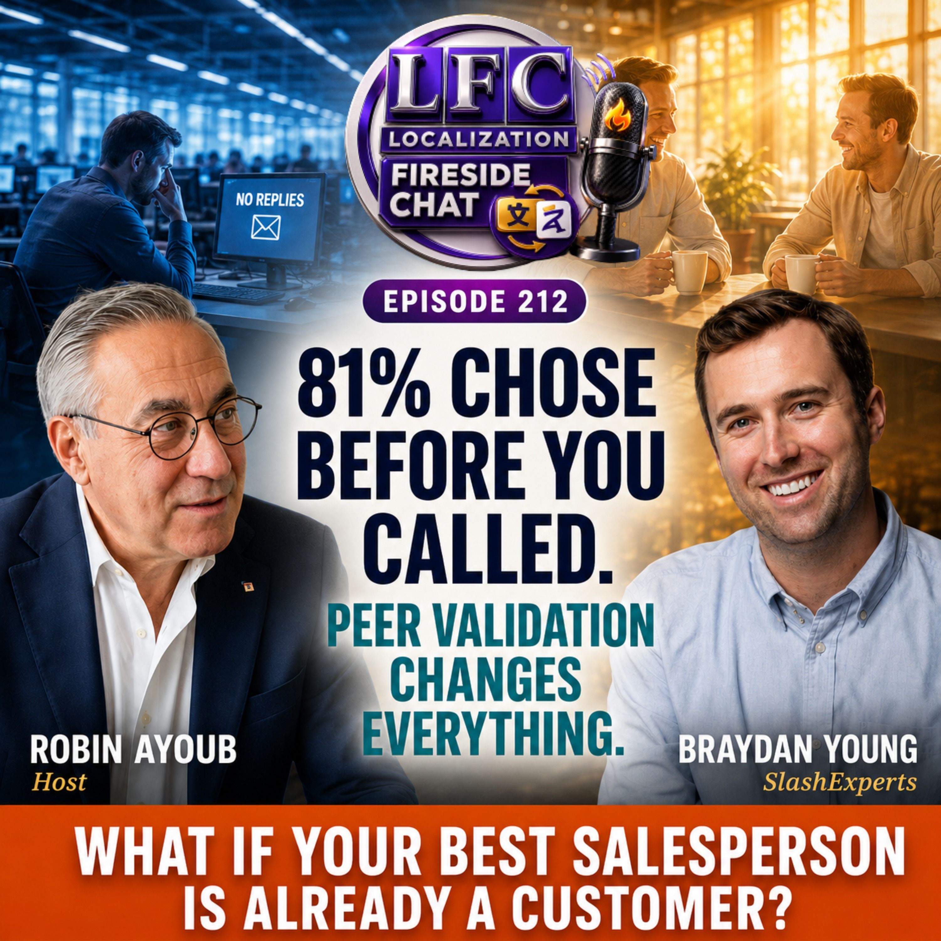 81% of Buyers Already Chose Before Your First Call — Braydan Young, SlashExperts