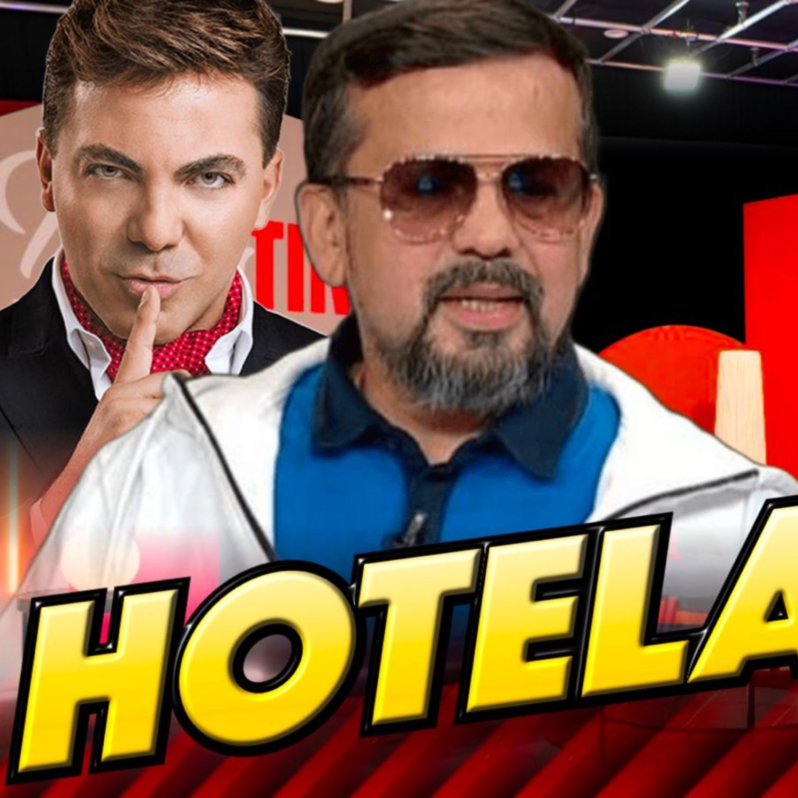 ¡Agarramos a CRUZ MARTÍNEZ SALIENDO DE UN HOTEL! Con amigos