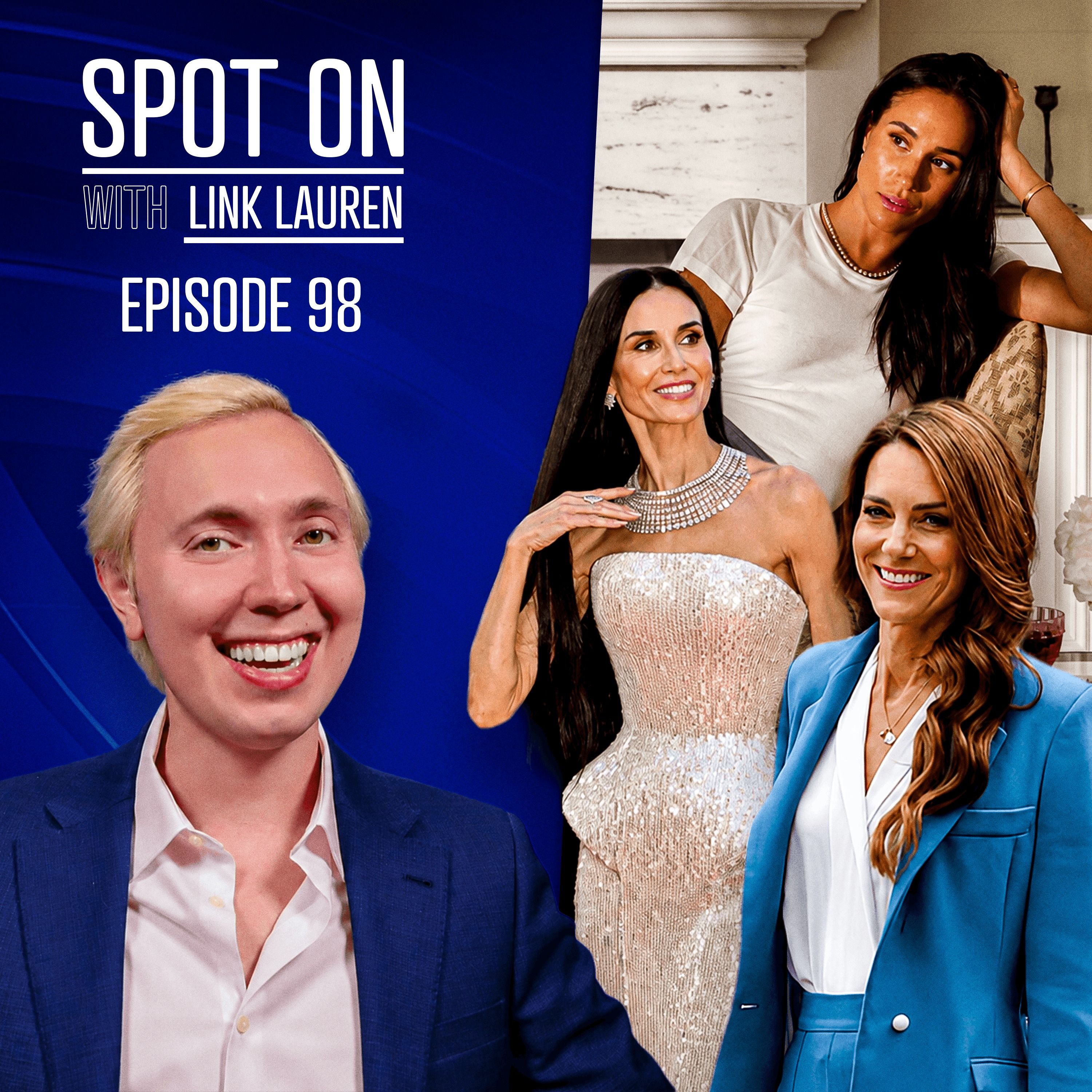 Demi Moore’s Viral “Toned” Look, Harry and Meghan’s Money Troubles, and Spencer Pratt Scares Karen Bass