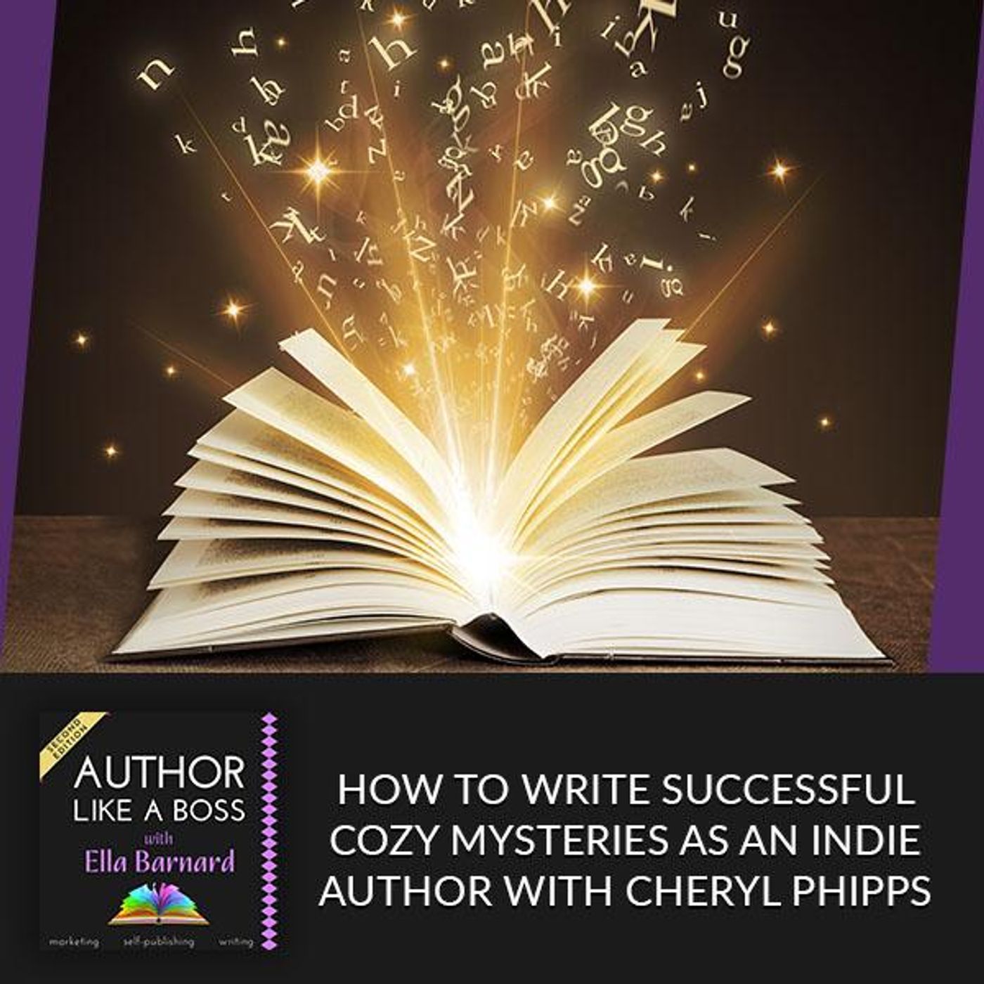 How To Write Successful Cozy Mysteries As An Indie Author With Cheryl Phipps episode artwork
