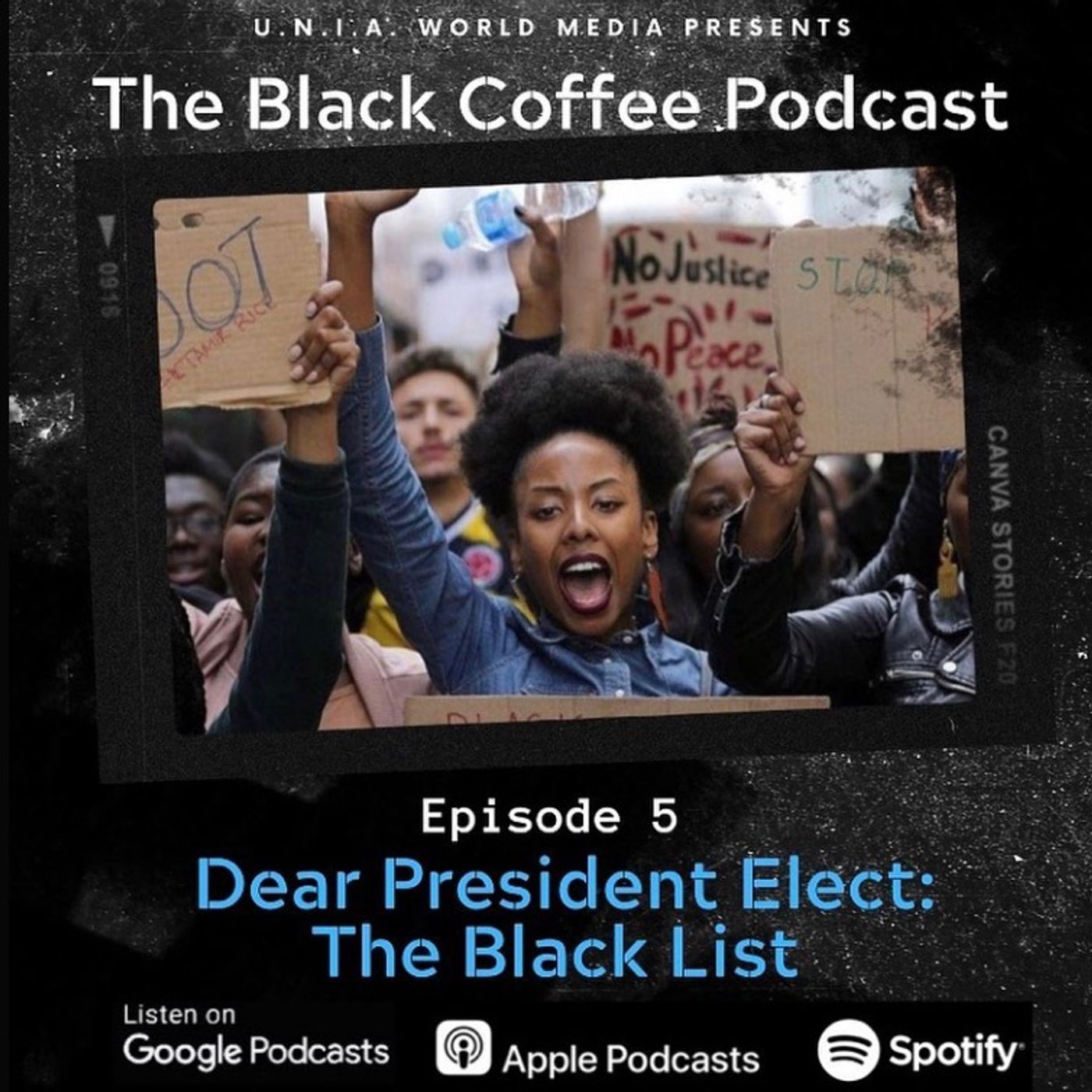 Dear President Elect: The Black List