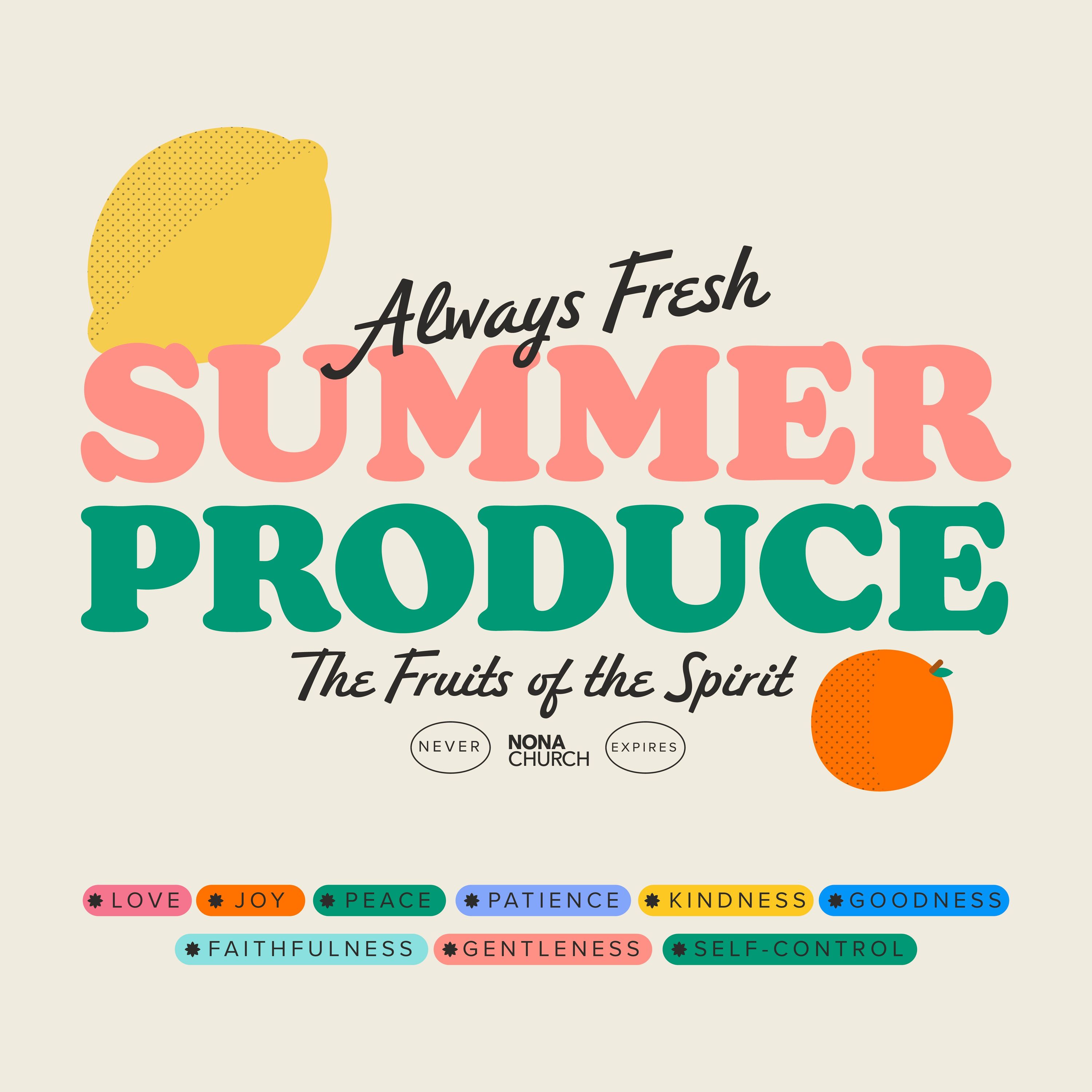 Summer Produce | Part 3: Peace | Pastor John Hampton