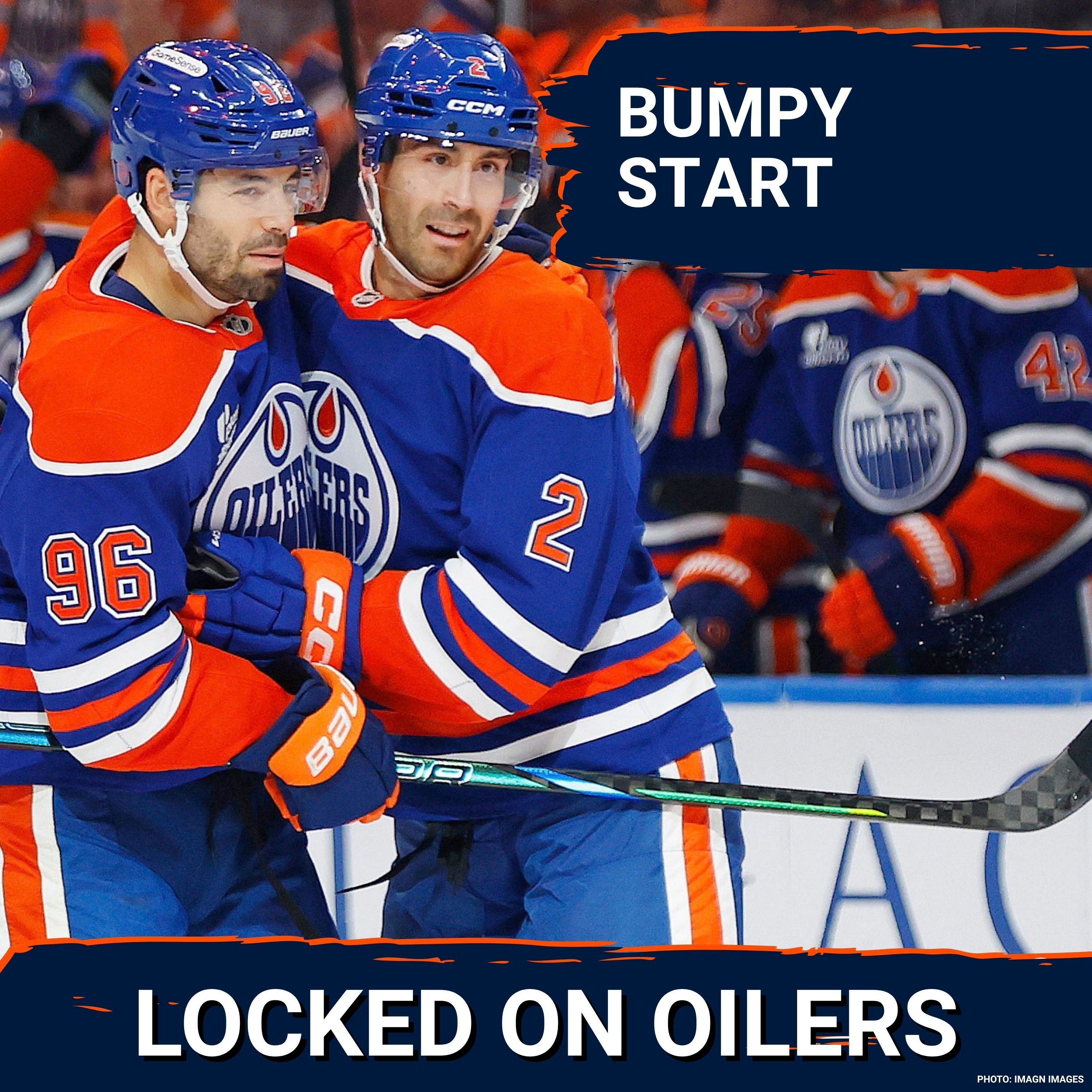 Oilers Opening Night Debacle: Tristan Jarry Struggles & Evan Bouchard’s Historic 5-Point Game episode artwork