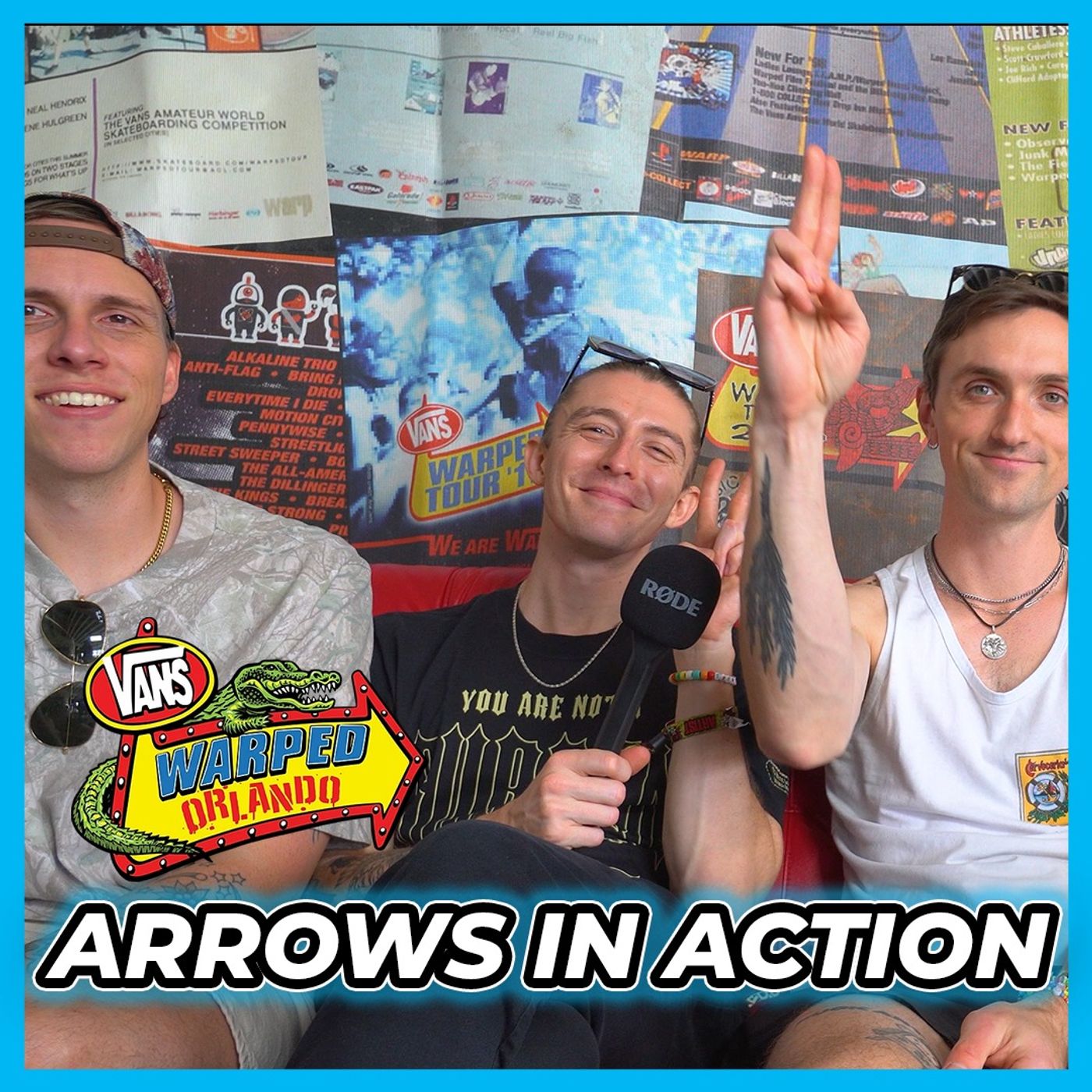 Arrows In Action on Coping Through Music & Touring with Boys Like Girls