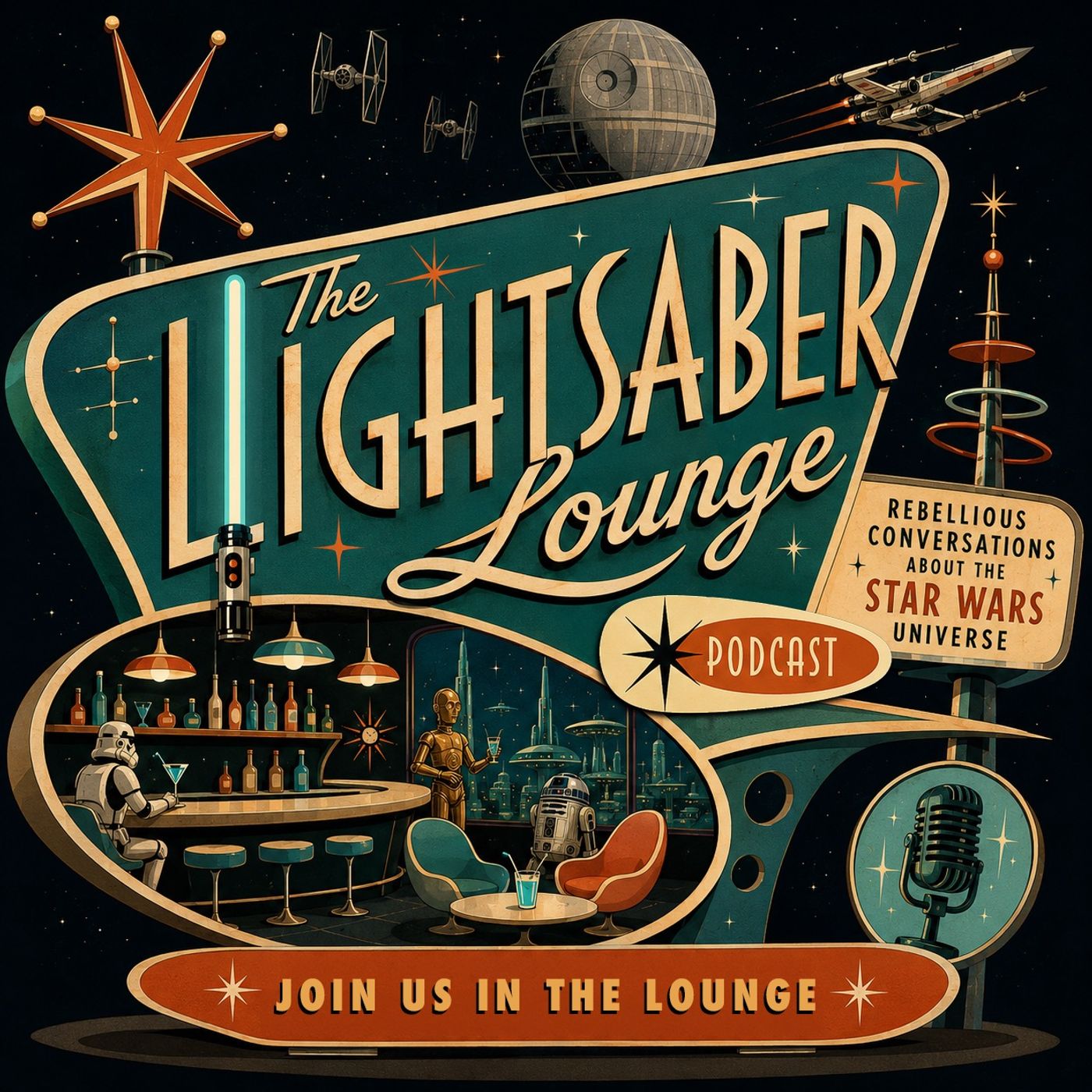 THE LIGHTSABER LOUNGE: Rebellious conversations about all things Star Wars.