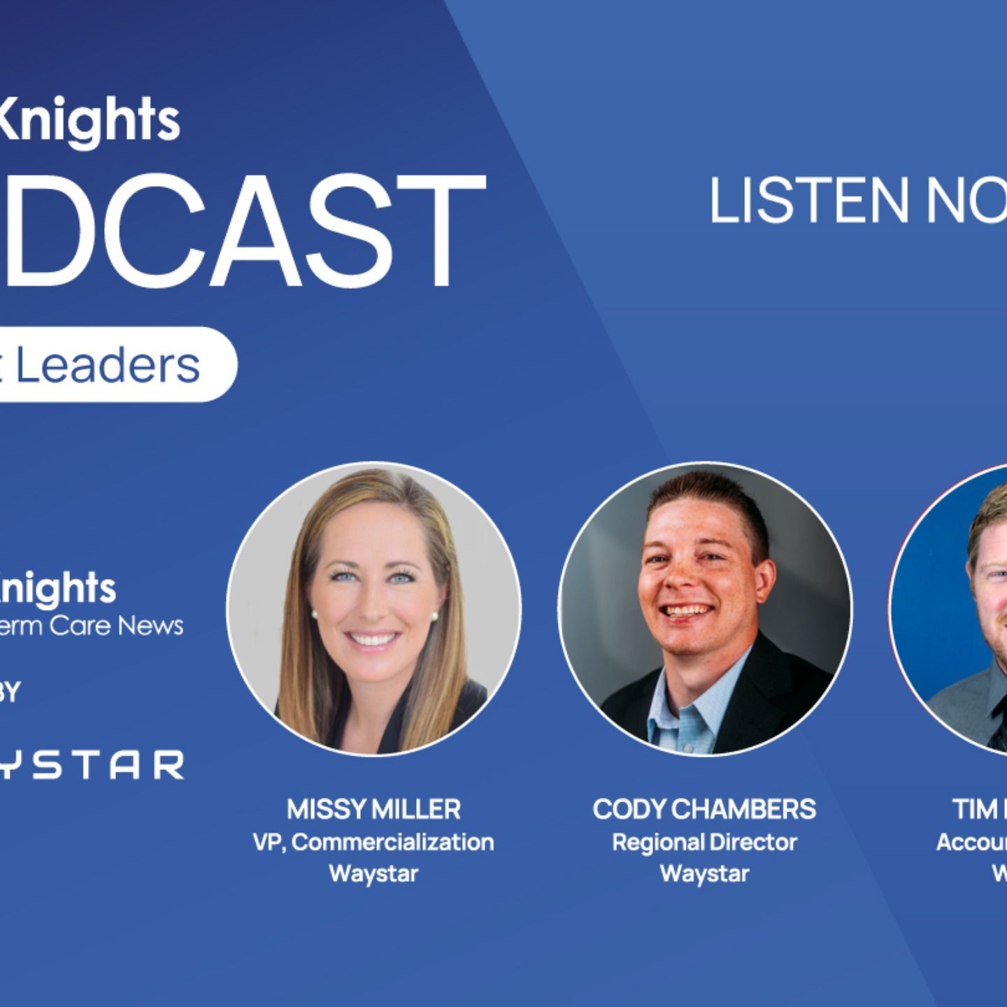 Market Leaders podcast: Overcoming RCM staffing challenges, a podcast presented by Waystar episode artwork
