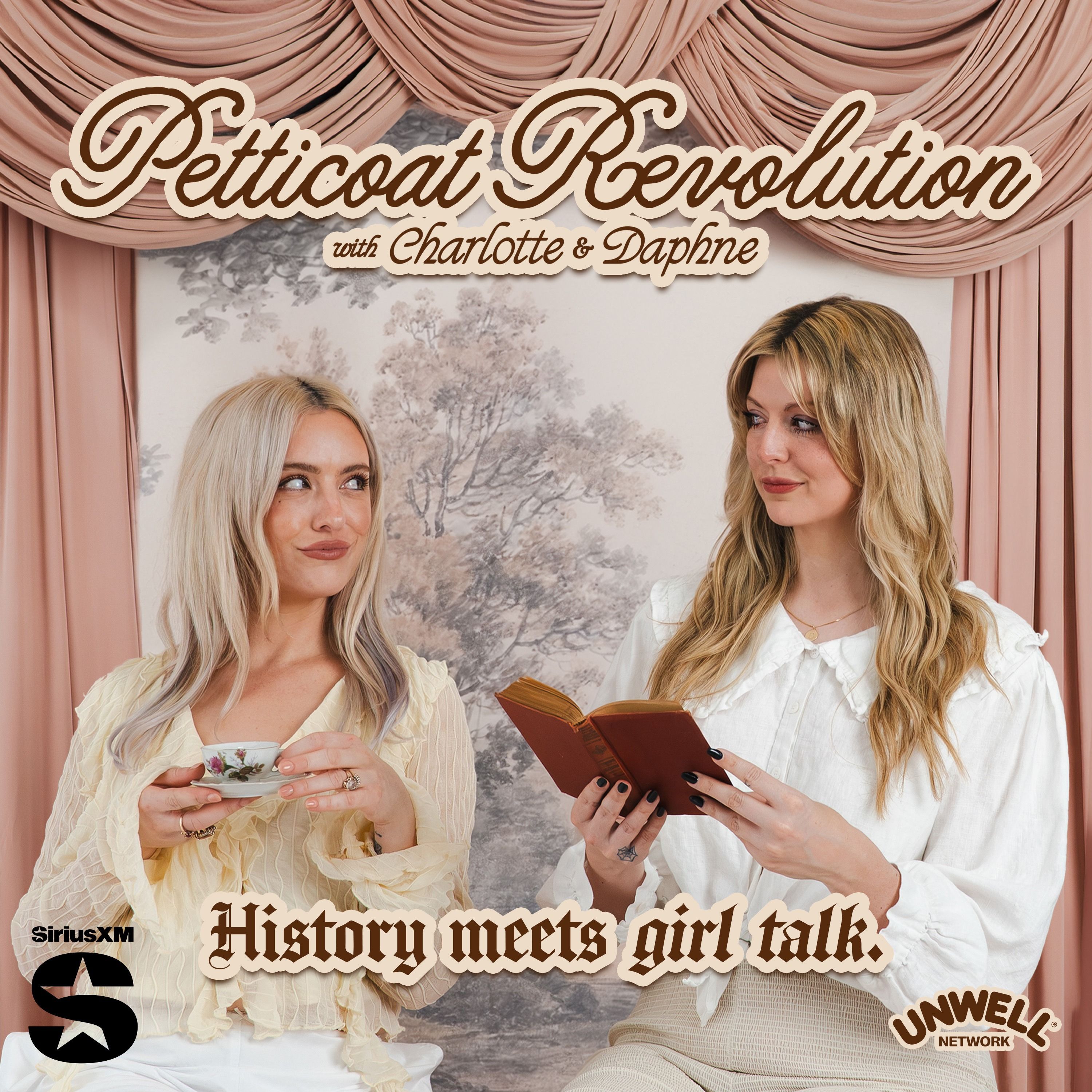 Logo of the podcast Petticoat Revolution Podcast Petticoat Revolution