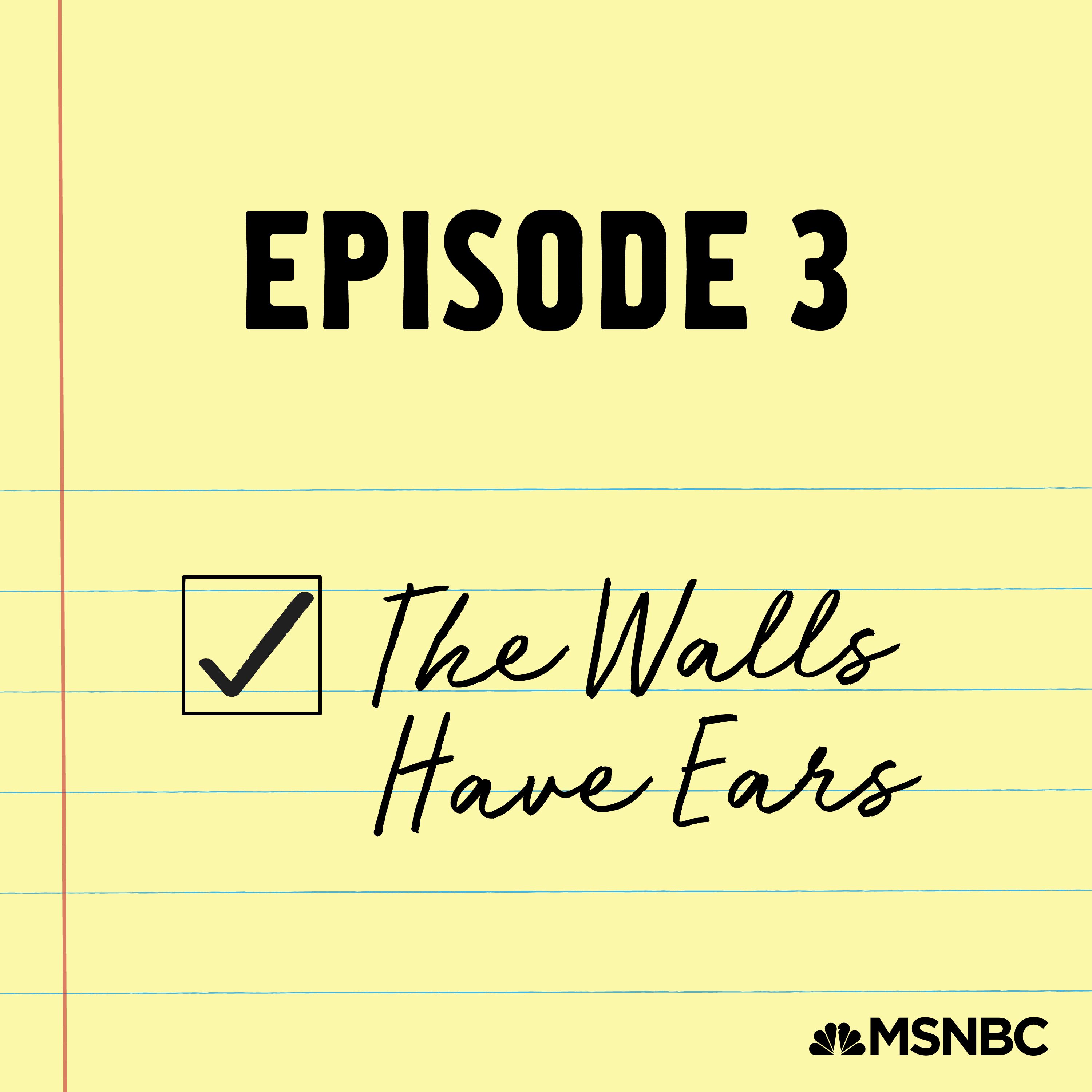 3 - The Walls Have Ears episode artwork