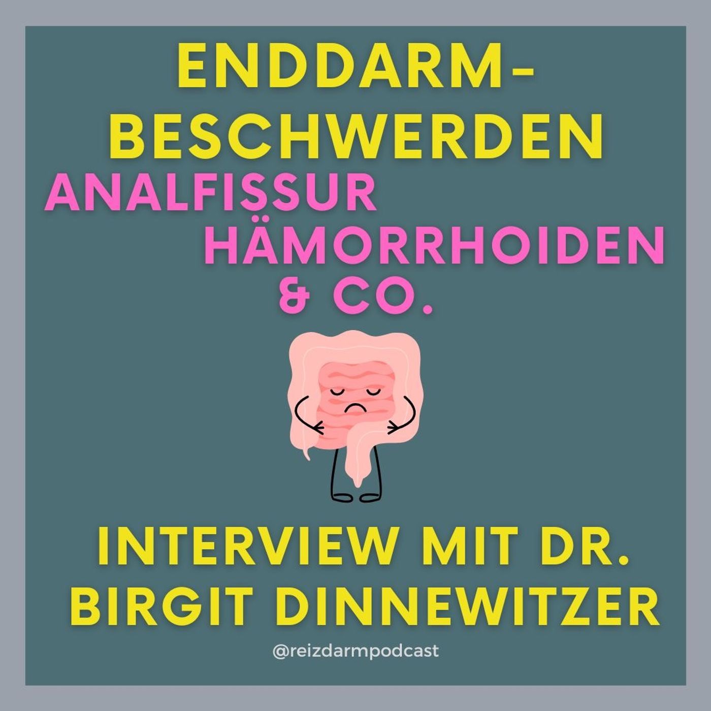 Analfissur, Hämorrhoiden, Marisken & Co. - Interview zu Enddarmbeschwerden mit Dr. Birgit Dinnewitzer