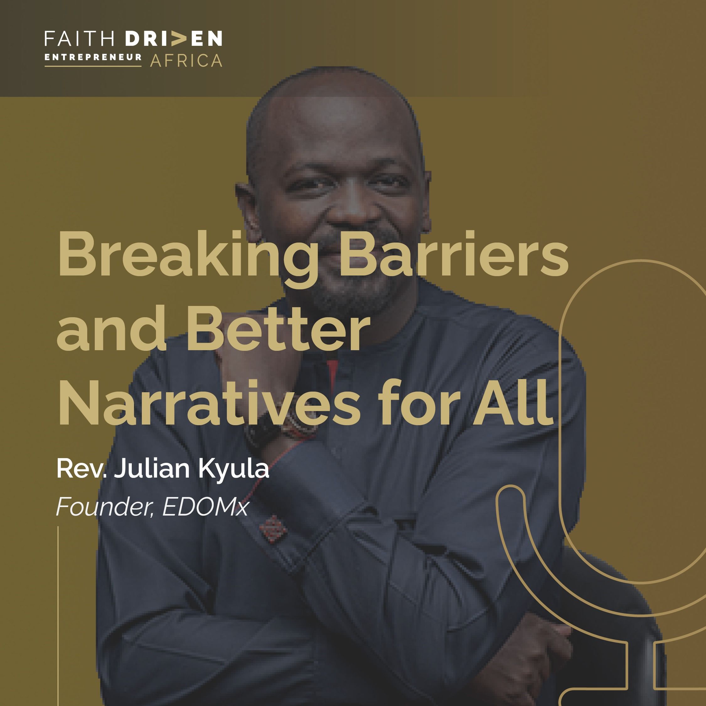 Episode 21 - Breaking Barriers and Better Narratives For All with Julian Kyula