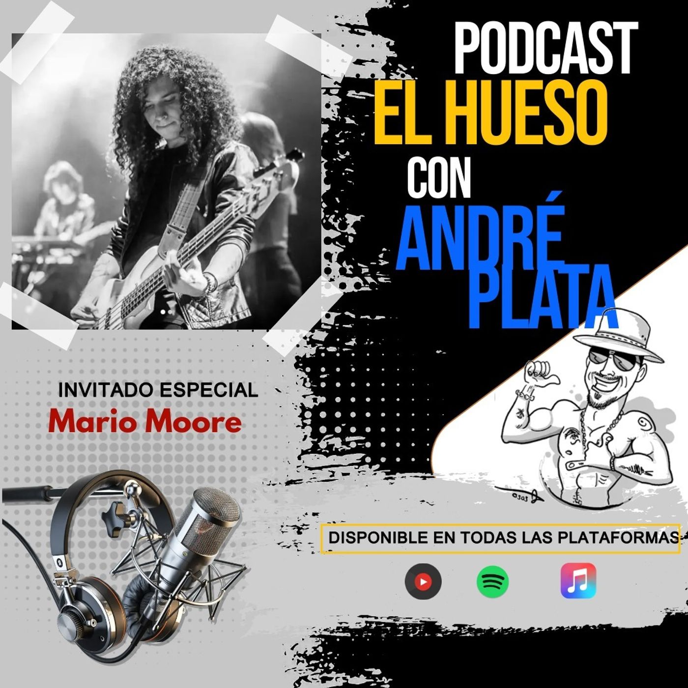 Mario Moore y El Hueso con Kalimba
