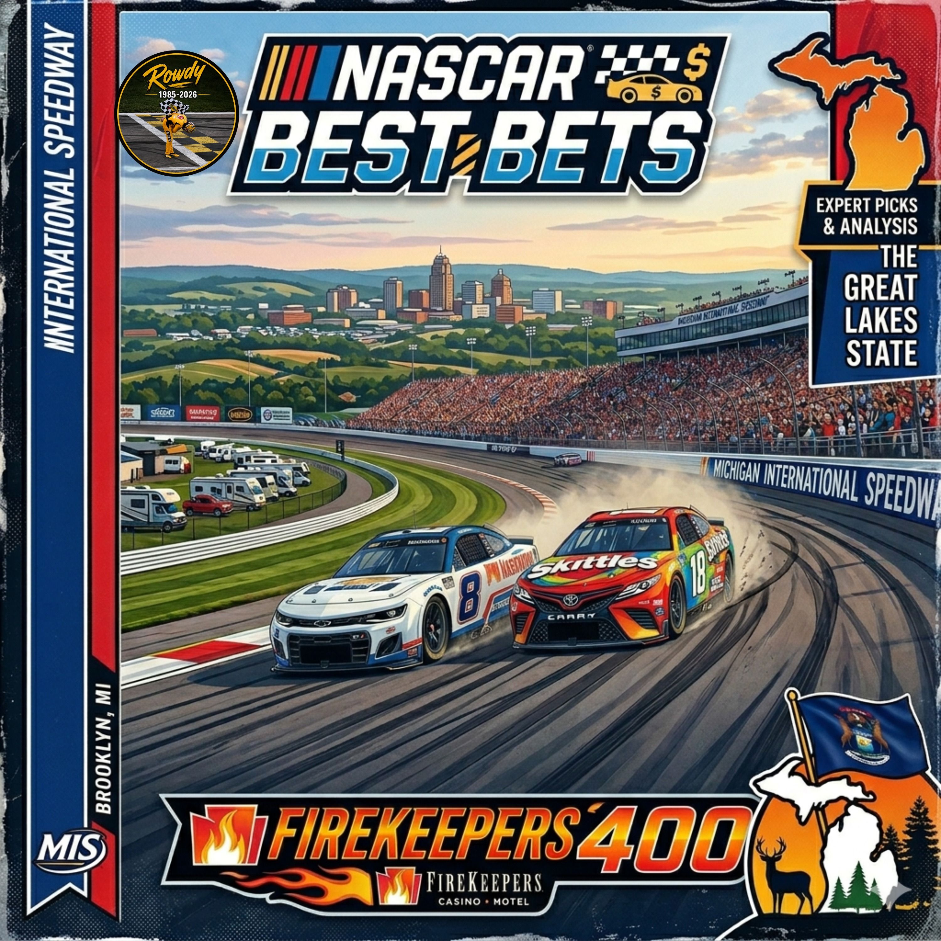 FireKeepers Casino 400 Betting Picks 2026 I NASCAR Gambling Podcast (Ep. 807)