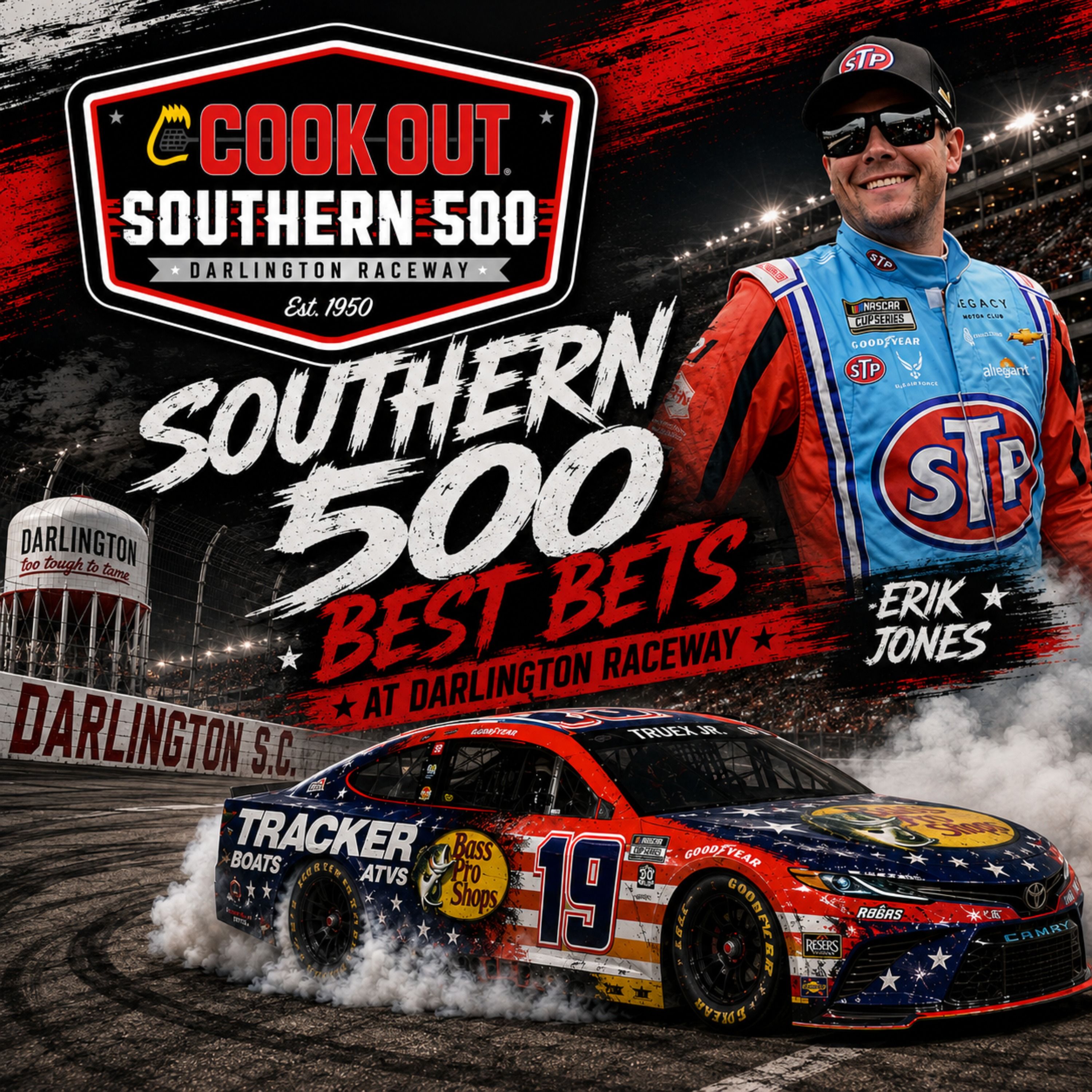 Cook Out Southern 500 Betting Picks 2026 I NASCAR Gambling Podcast (Ep. 860) episode artwork