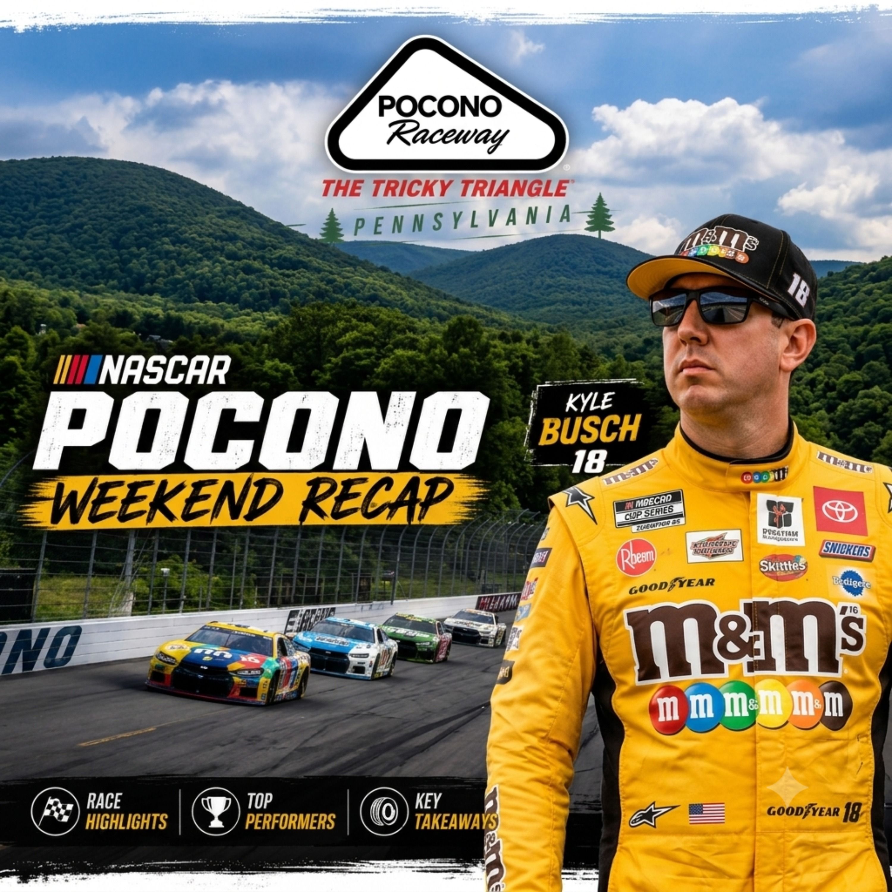 NASCAR Pocono 2026 Betting Recap (Ep. 814) episode artwork