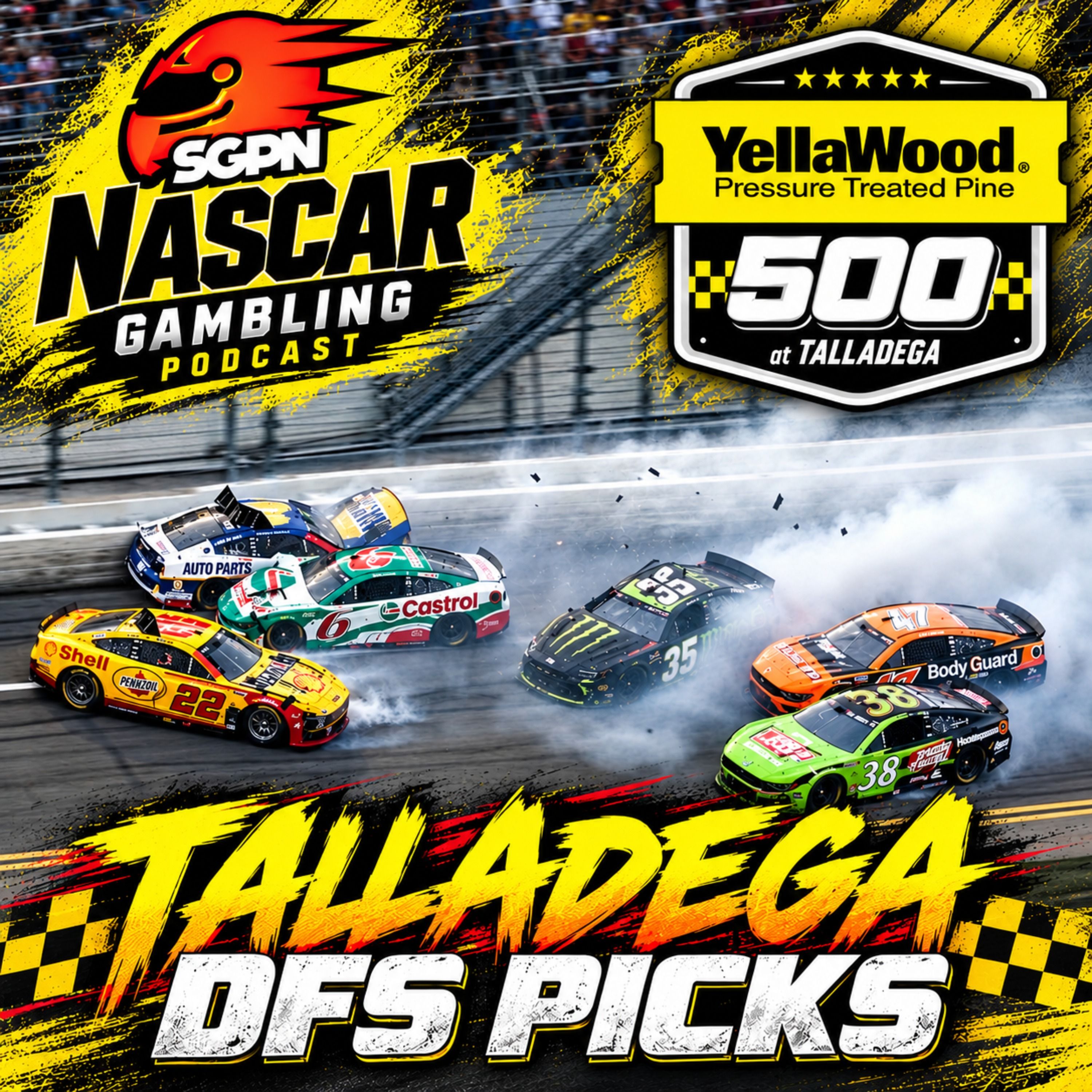 YellaWood 500 DFS Picks 2026 (Ep. 890) episode artwork