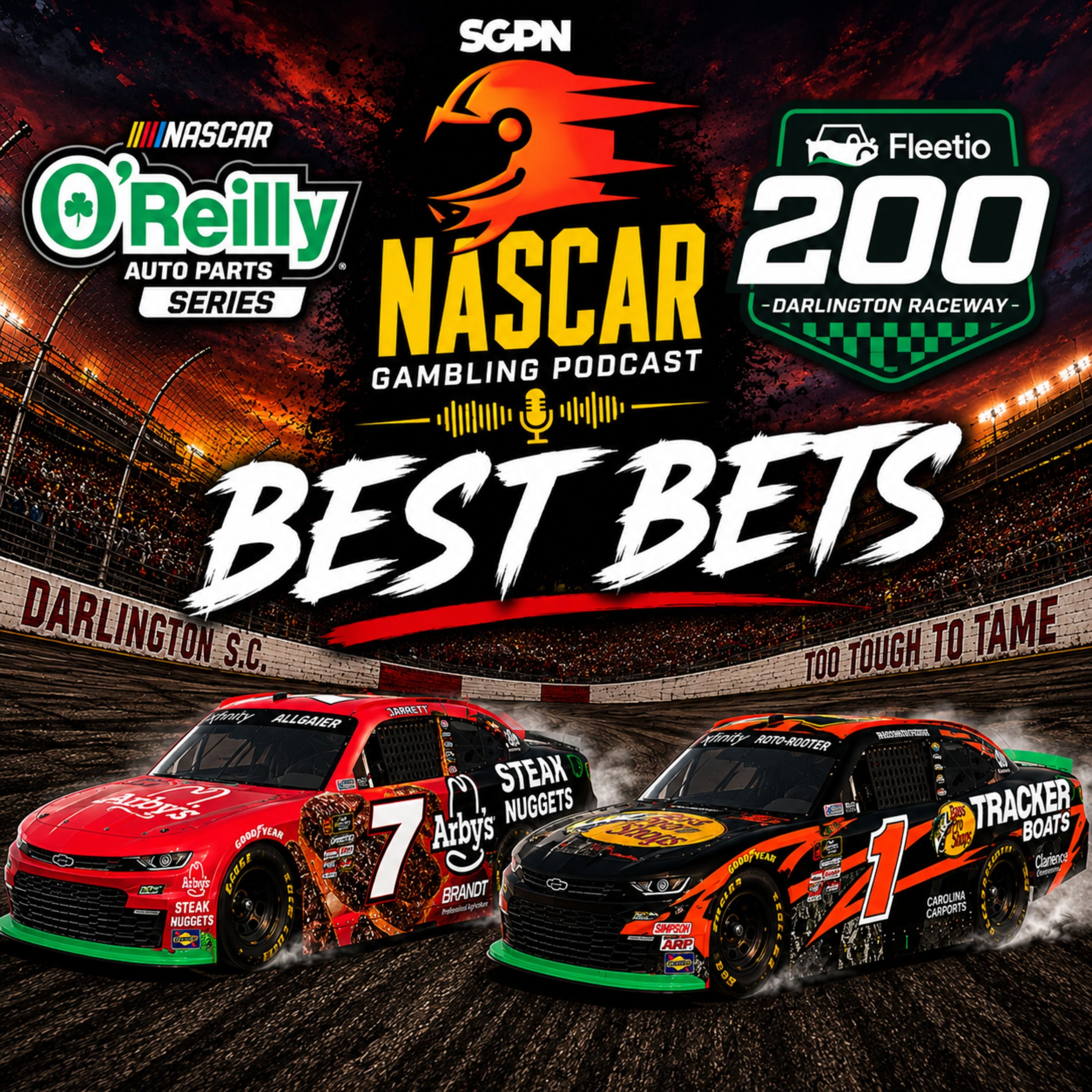 Fleetio 200 Betting Picks 2026 I NASCAR Gambling Podcast (Ep. 861) episode artwork