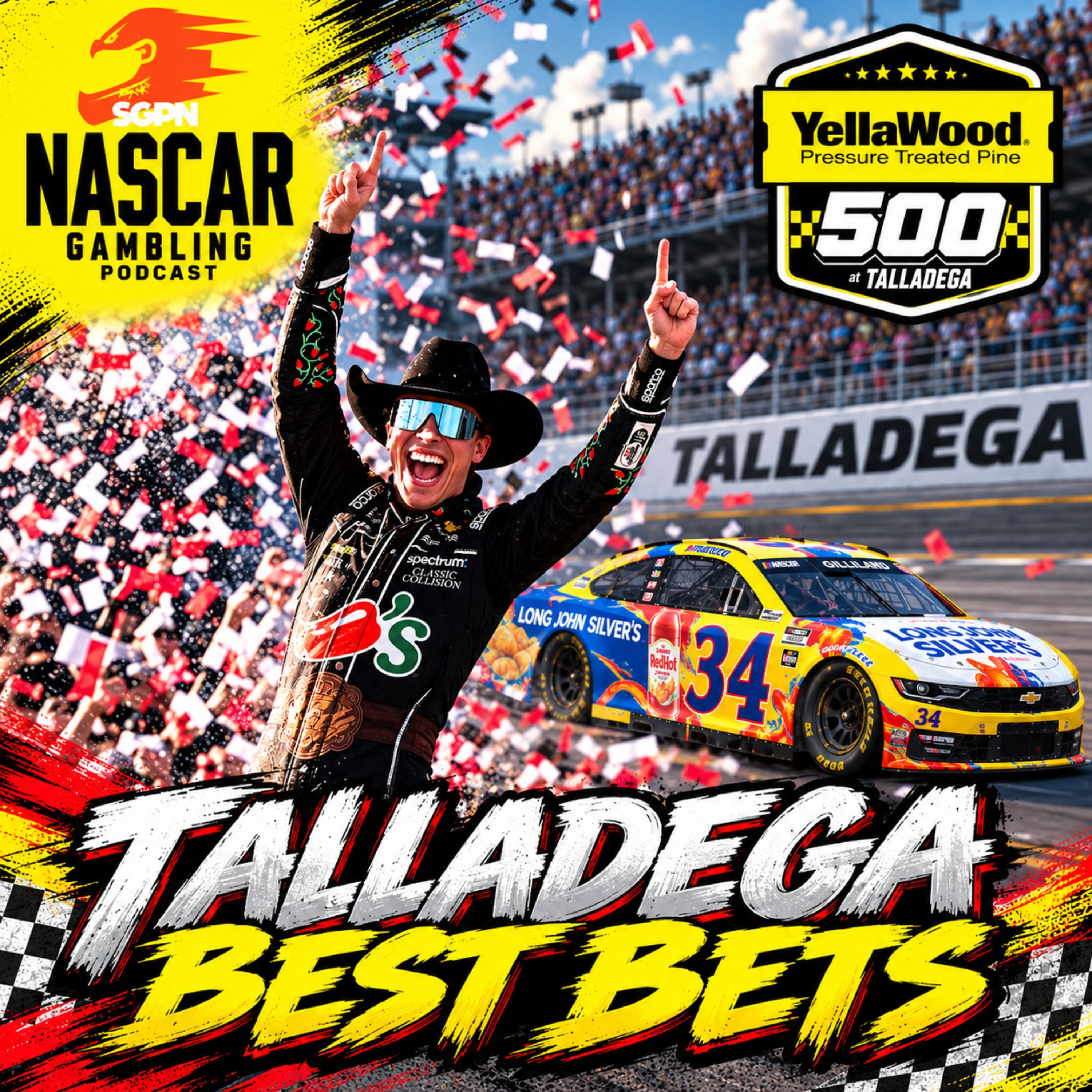 YellaWood 500 Betting Picks 2026 (Ep. 887) episode artwork