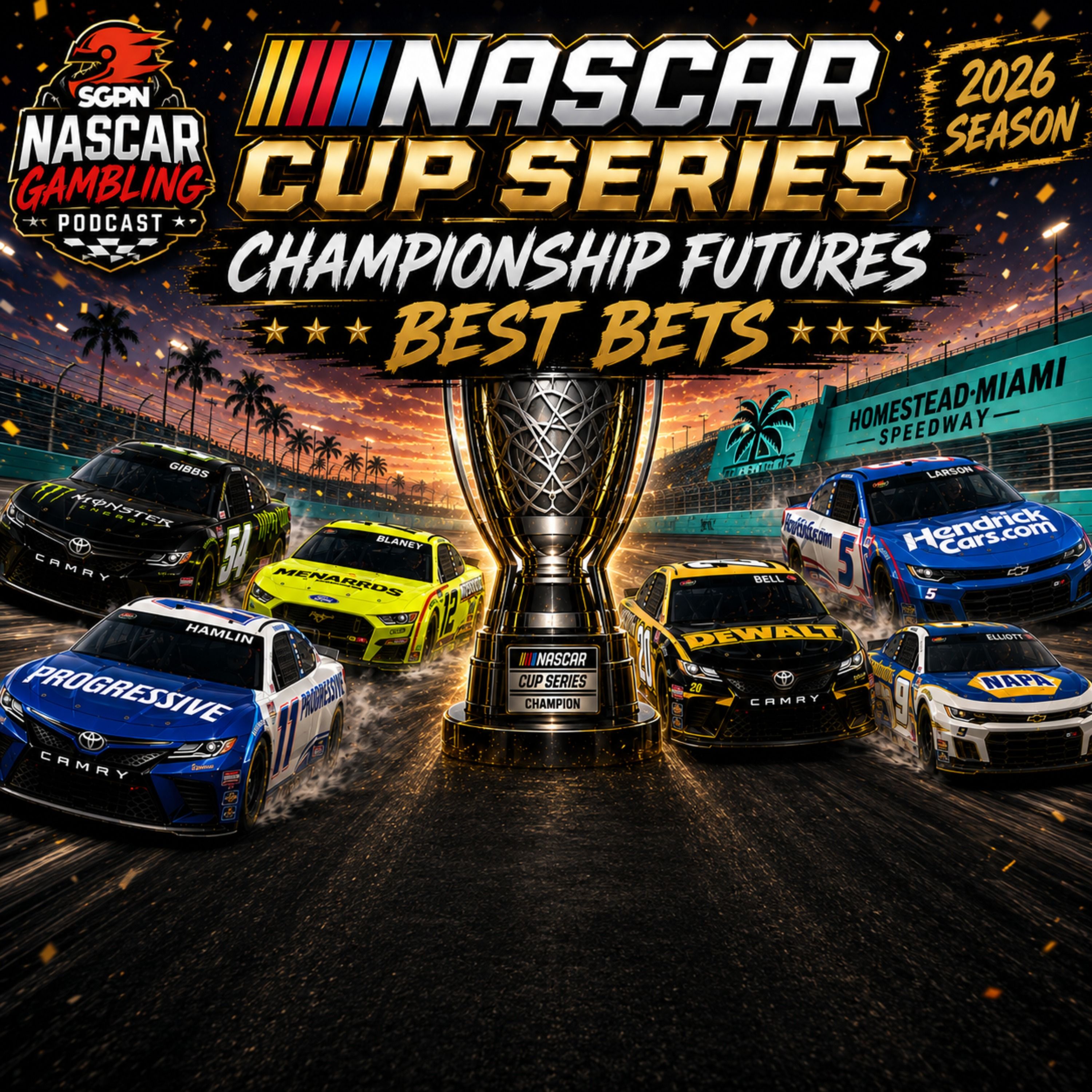 NASCAR Cup Series Championship 2026 Update I NASCAR Gambling Podcast (Ep. 842)