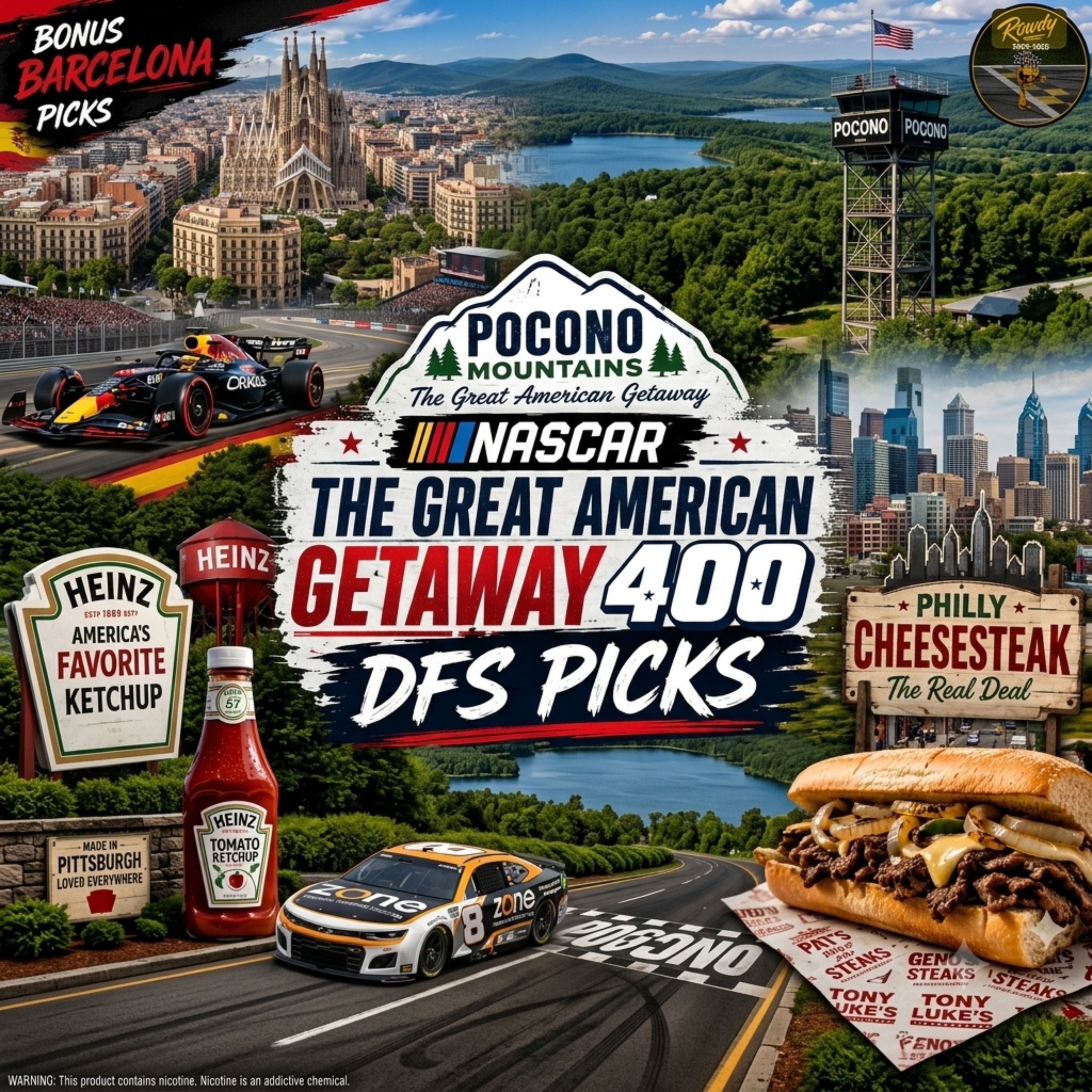 The Great American Getaway 400 DFS Picks 2026 I NASCAR Gambling Podcast (Ep. 813) episode artwork
