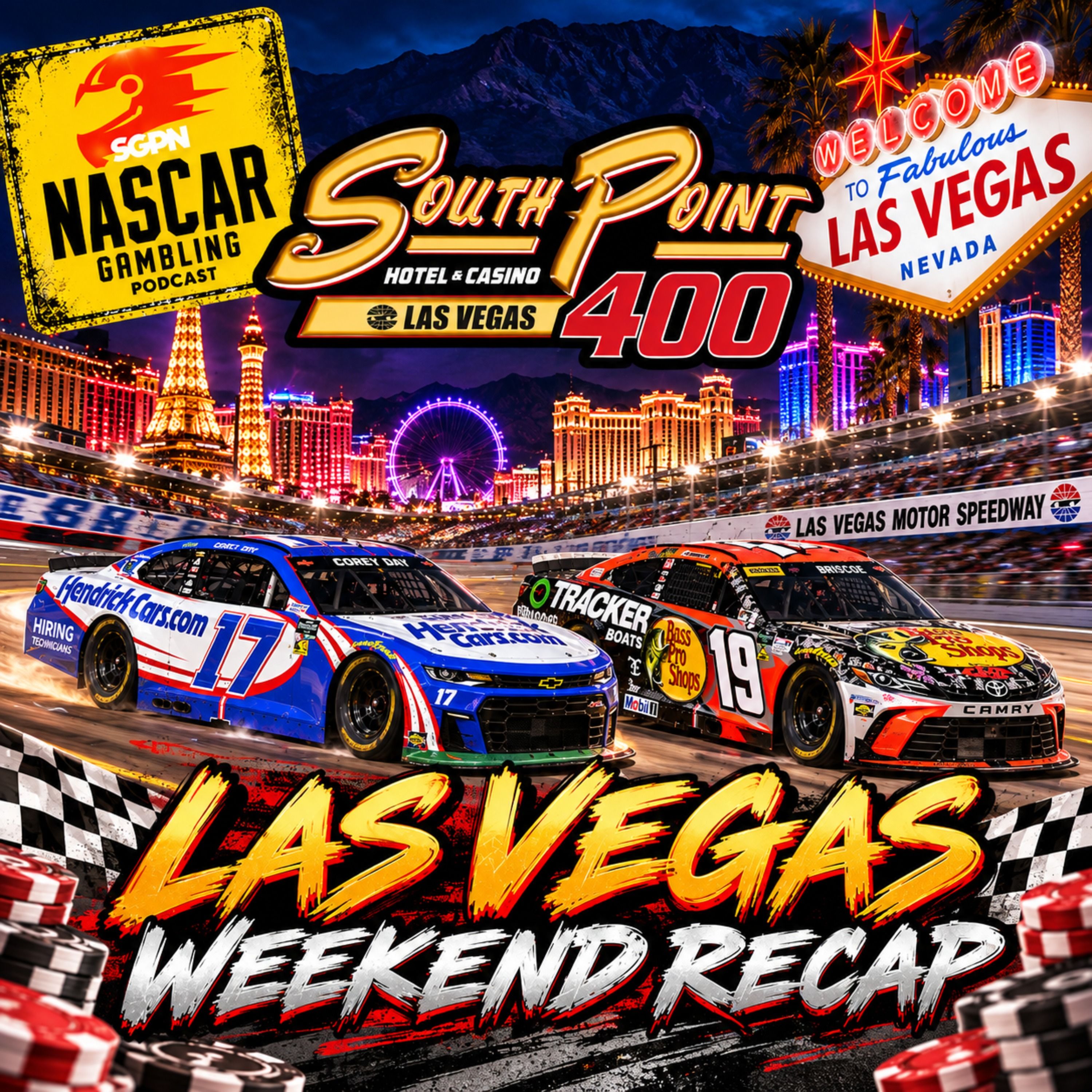 NASCAR Las Vegas Fall 2026 Betting Recap (Ep. 879) episode artwork