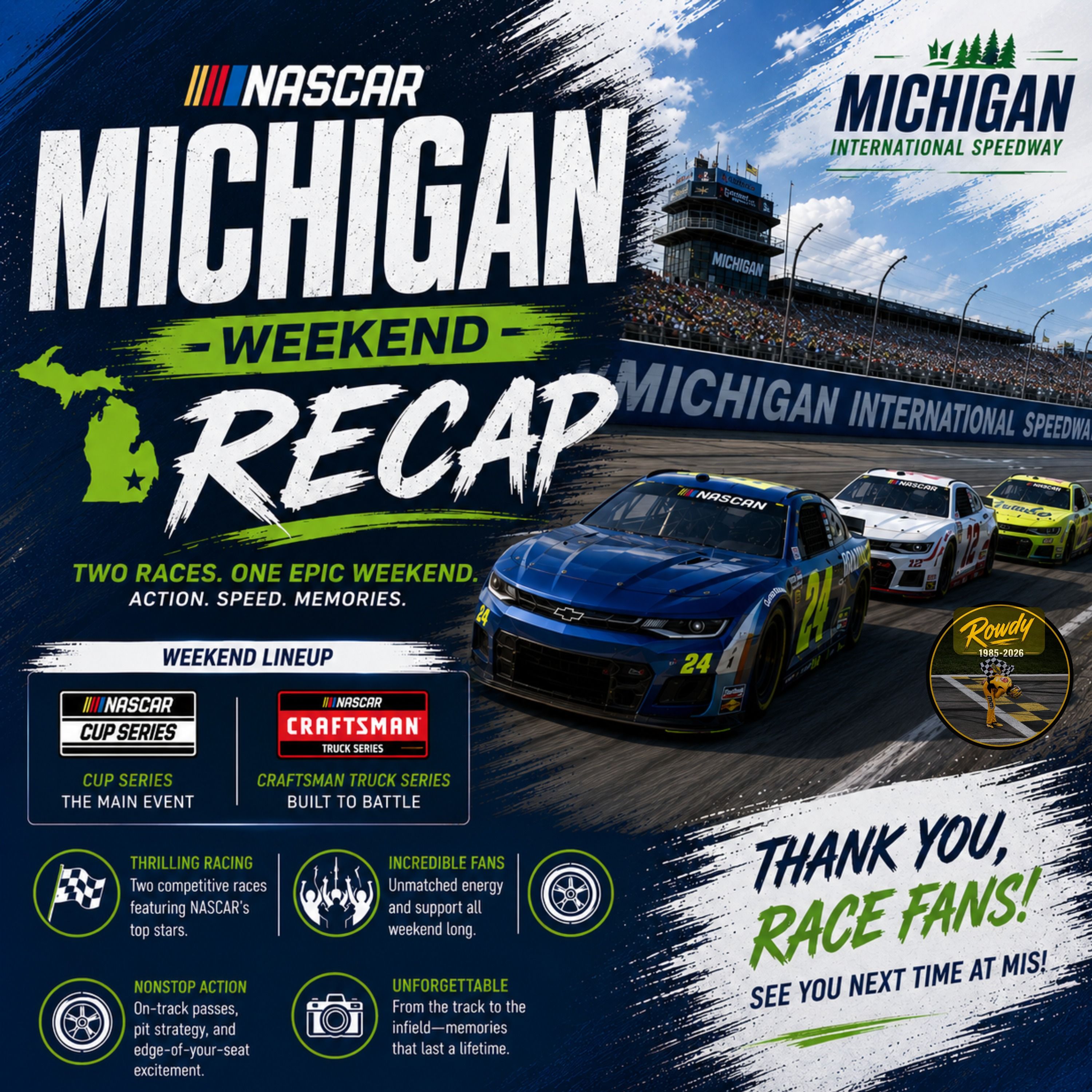 NASCAR Michigan 2026 Betting Recap (Ep. 810) episode artwork