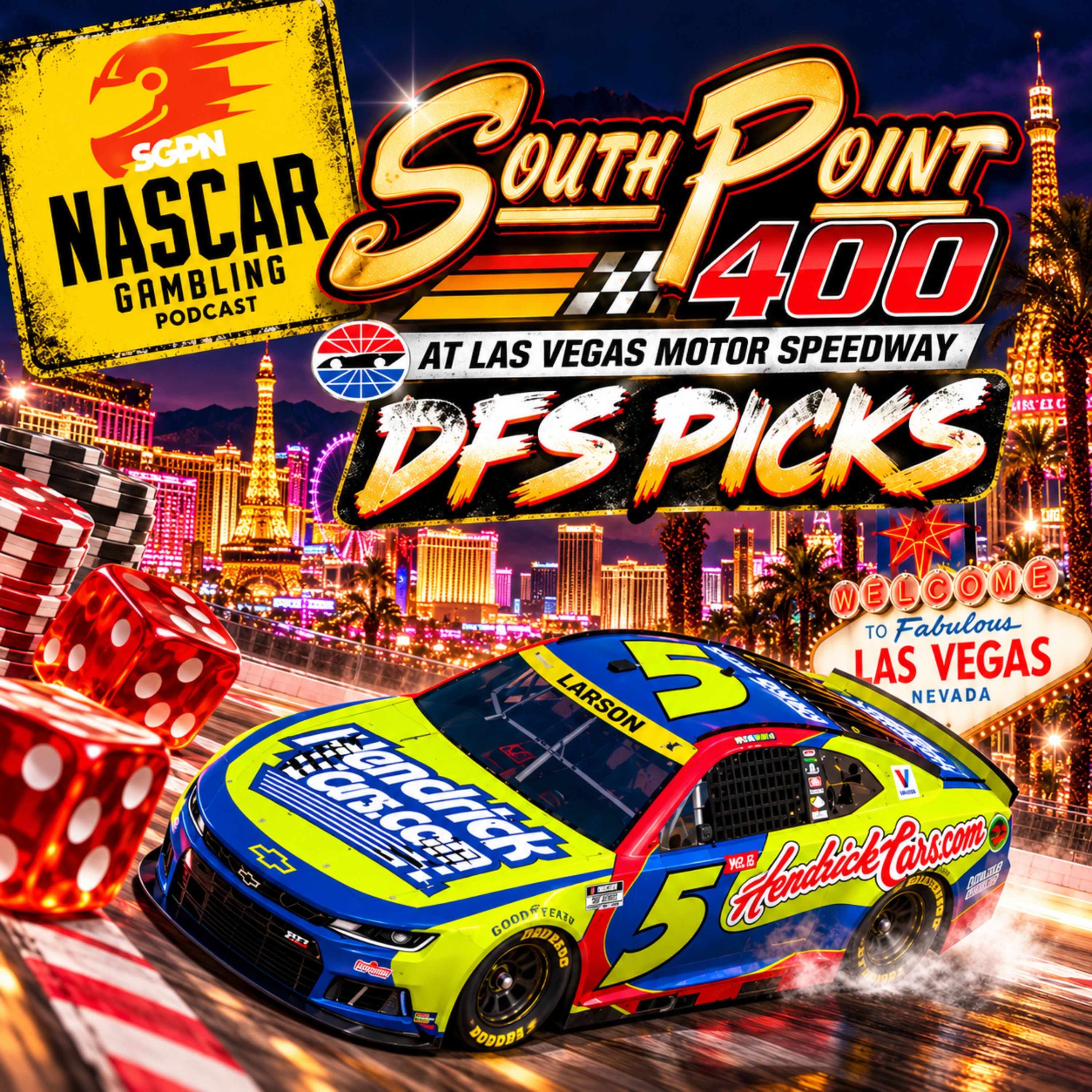 South Point 400 DFS Picks 2026 (Ep. 878) episode artwork