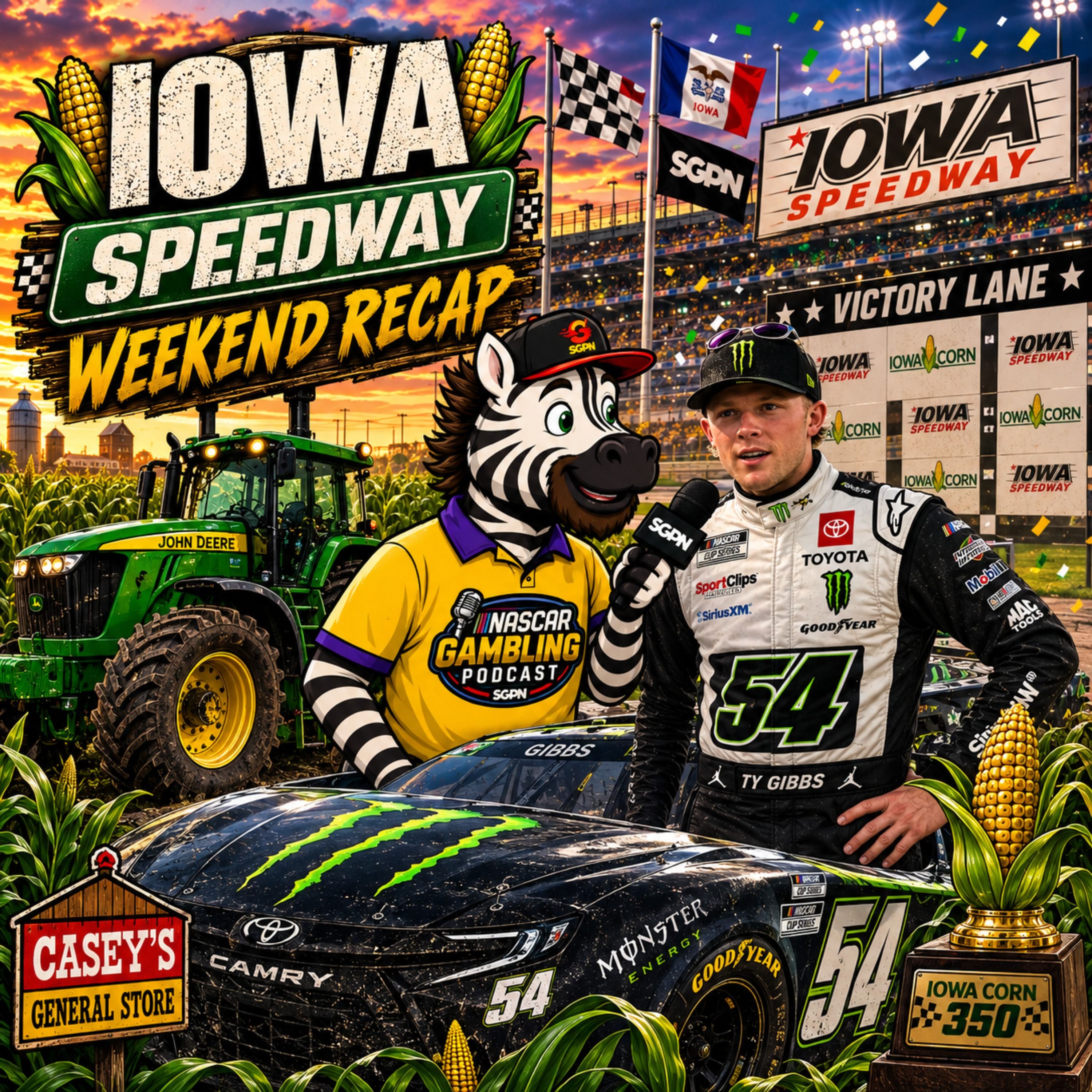 NASCAR Iowa 2026 Betting Recap I NASCAR Gambling Podcast (Ep. 847)