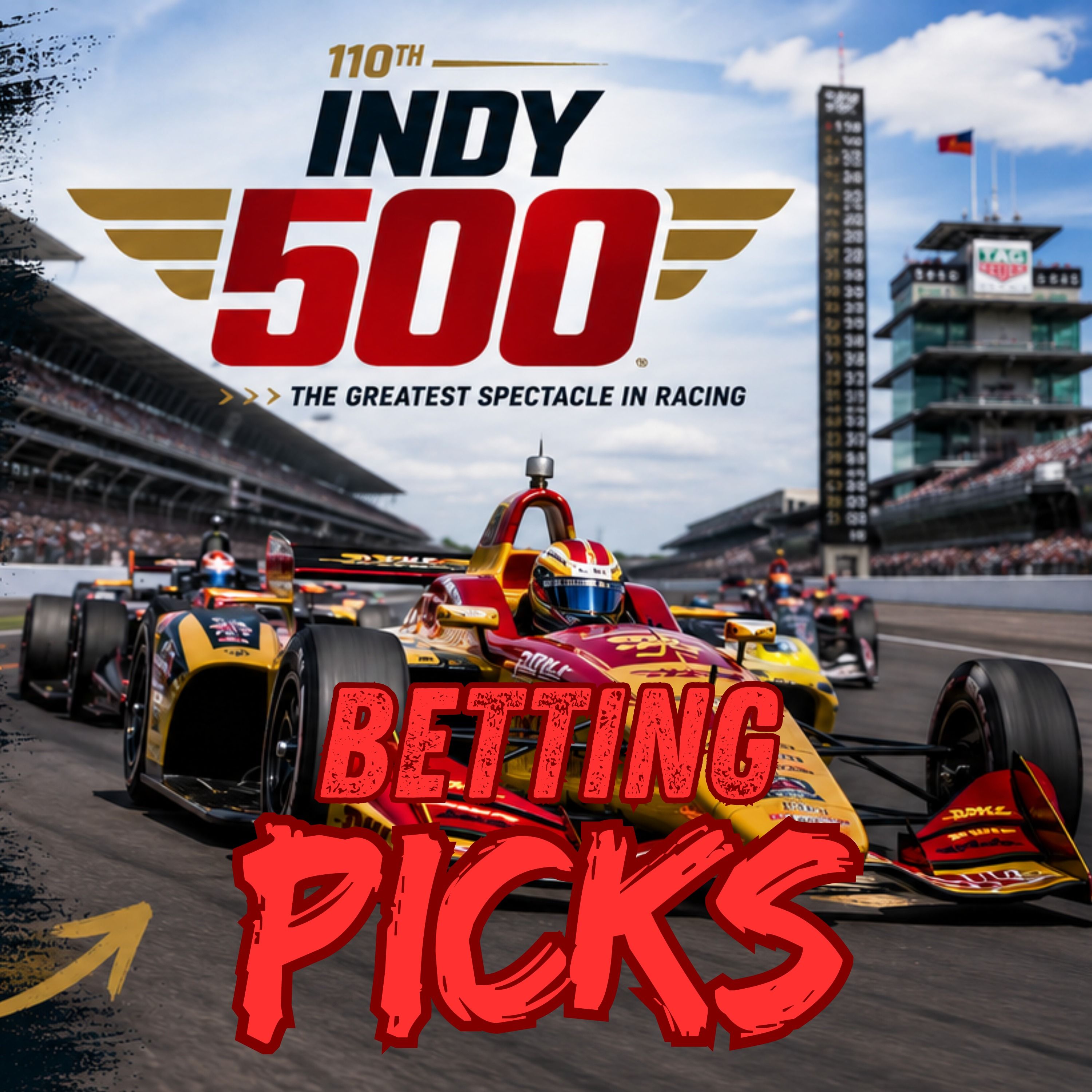Indianapolis 500 Betting Picks 2026 I NASCAR Gambling Podcast (Ep. 799) — Sports Gambling Podcast Network cover
