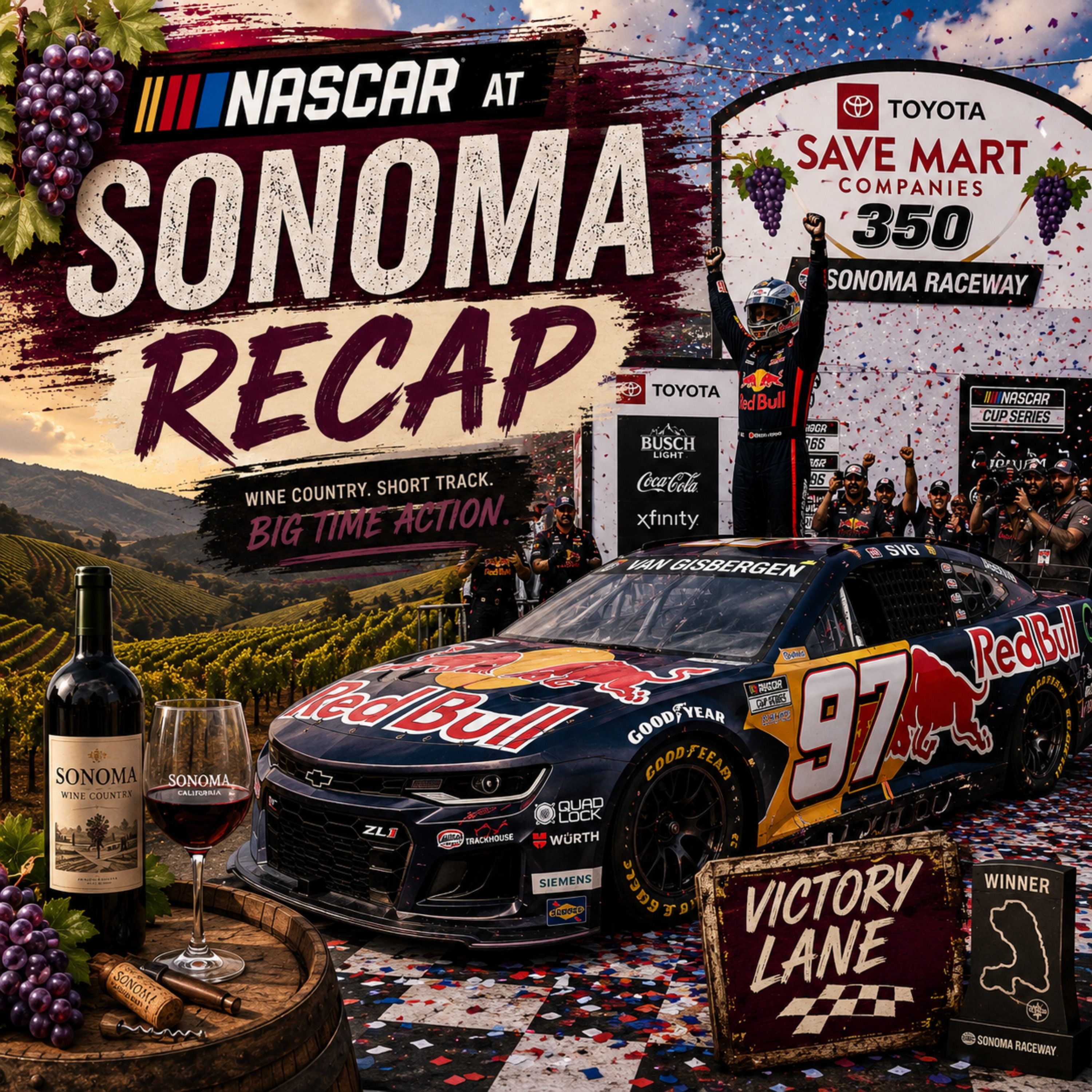 NASCAR Sonoma 2026 Betting Recap I NASCAR Gambling Podcast (Ep. 823) episode artwork